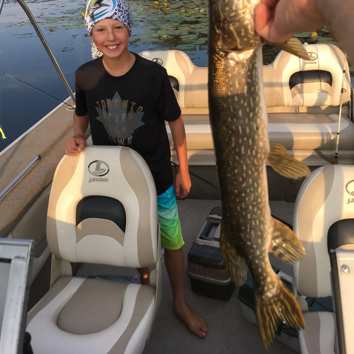 recently logged catches