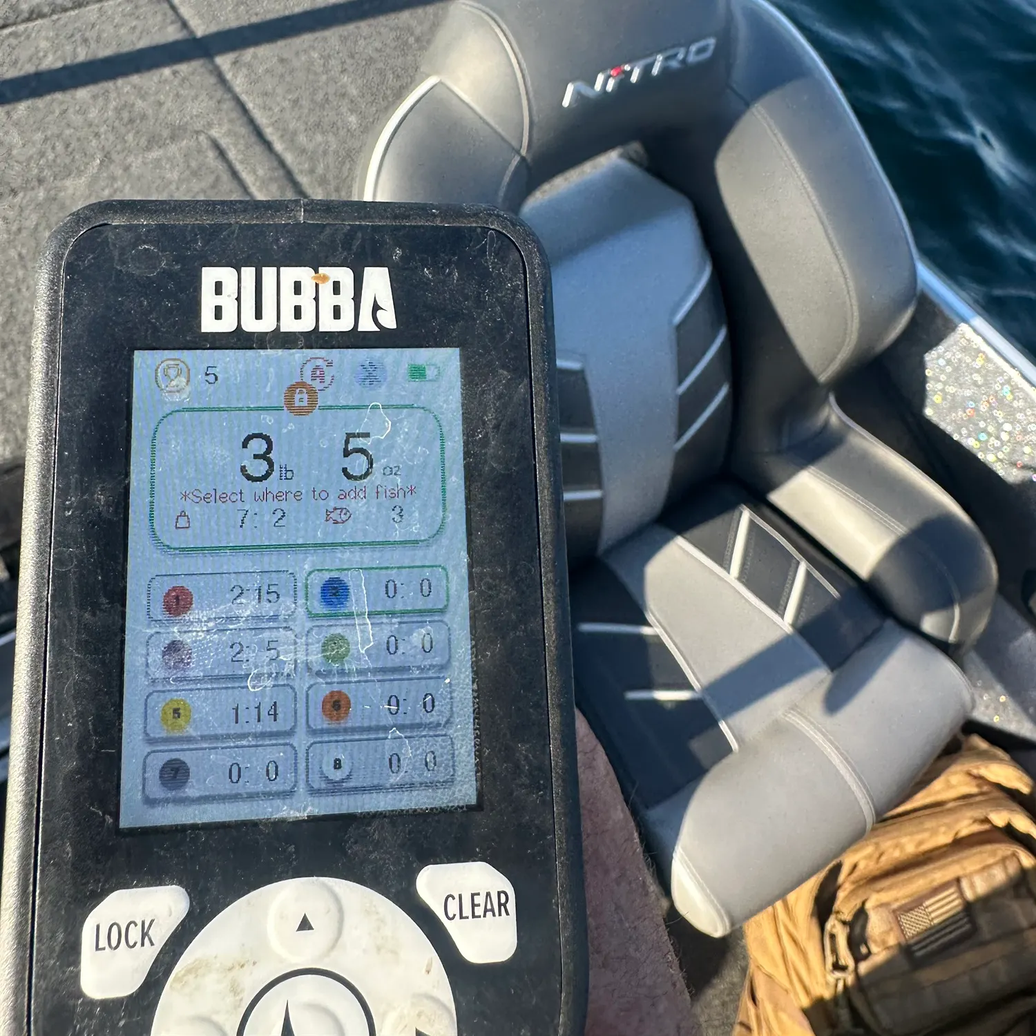 recently logged catches