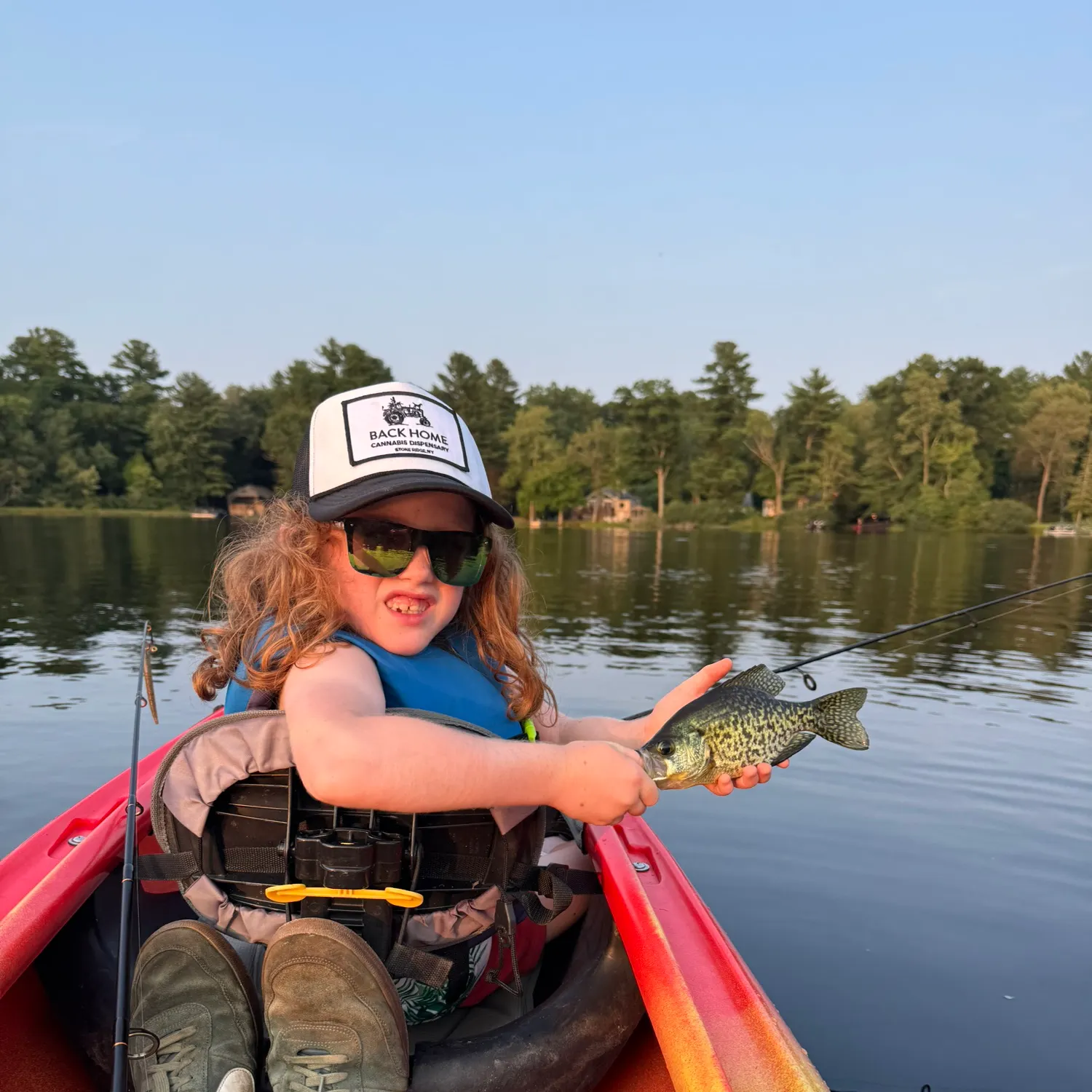 Black crappie caught on Fishbrain