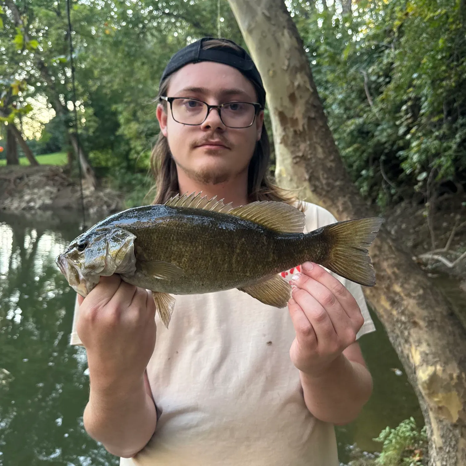 Smallmouth bass caught on Fishbrain
