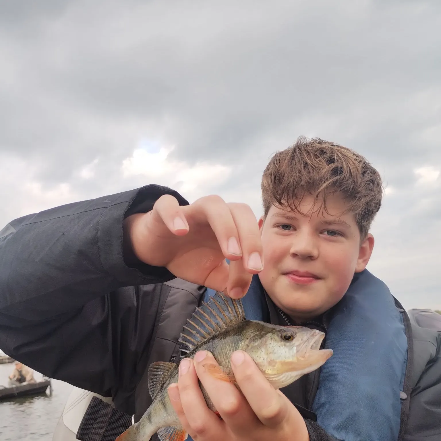 European perch caught on Fishbrain