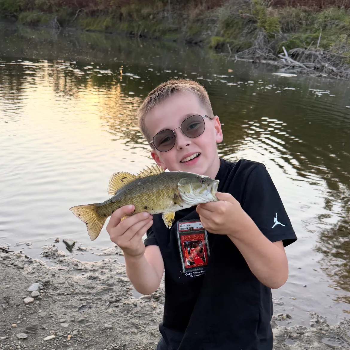 Smallmouth bass caught on Fishbrain