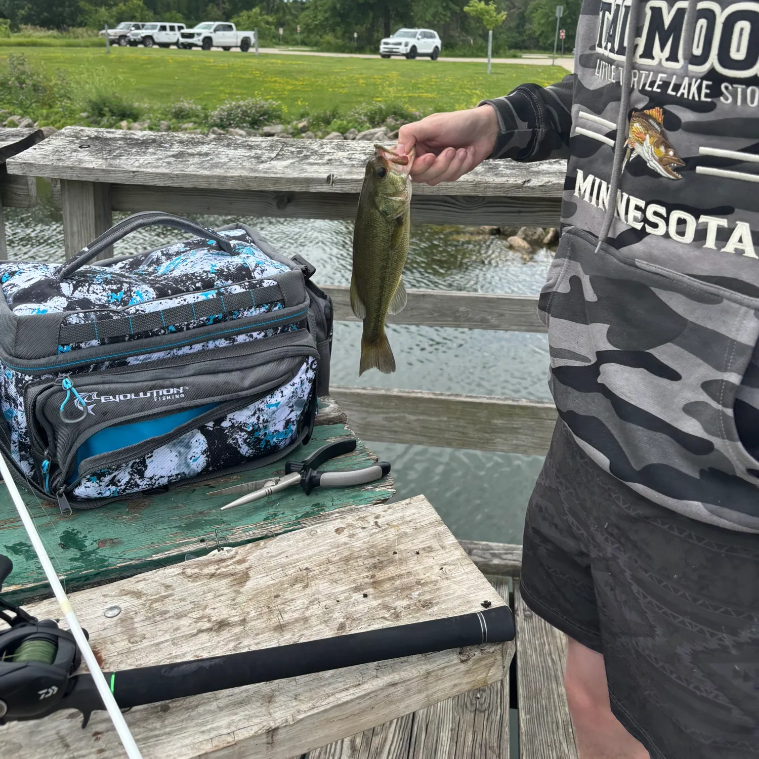 recently logged catches