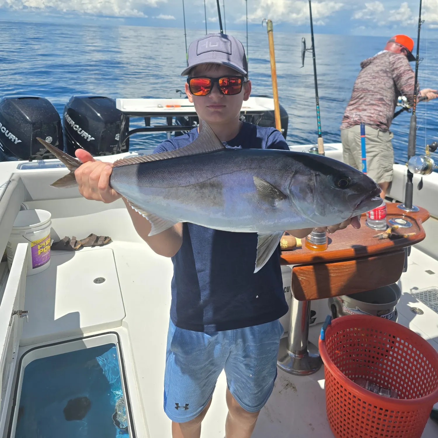 Greater amberjack caught on Fishbrain