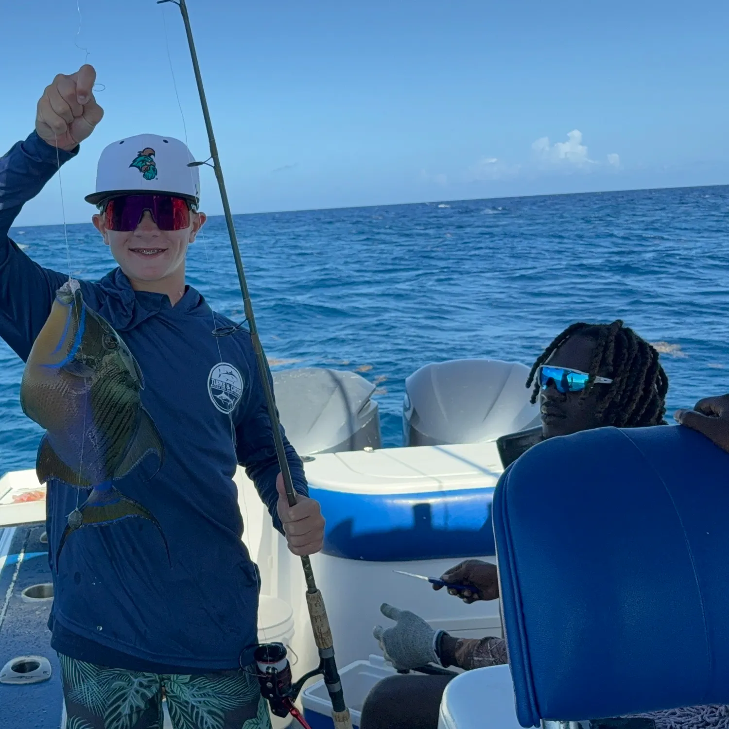 The most recent Queen triggerfish catches on Fishbrain