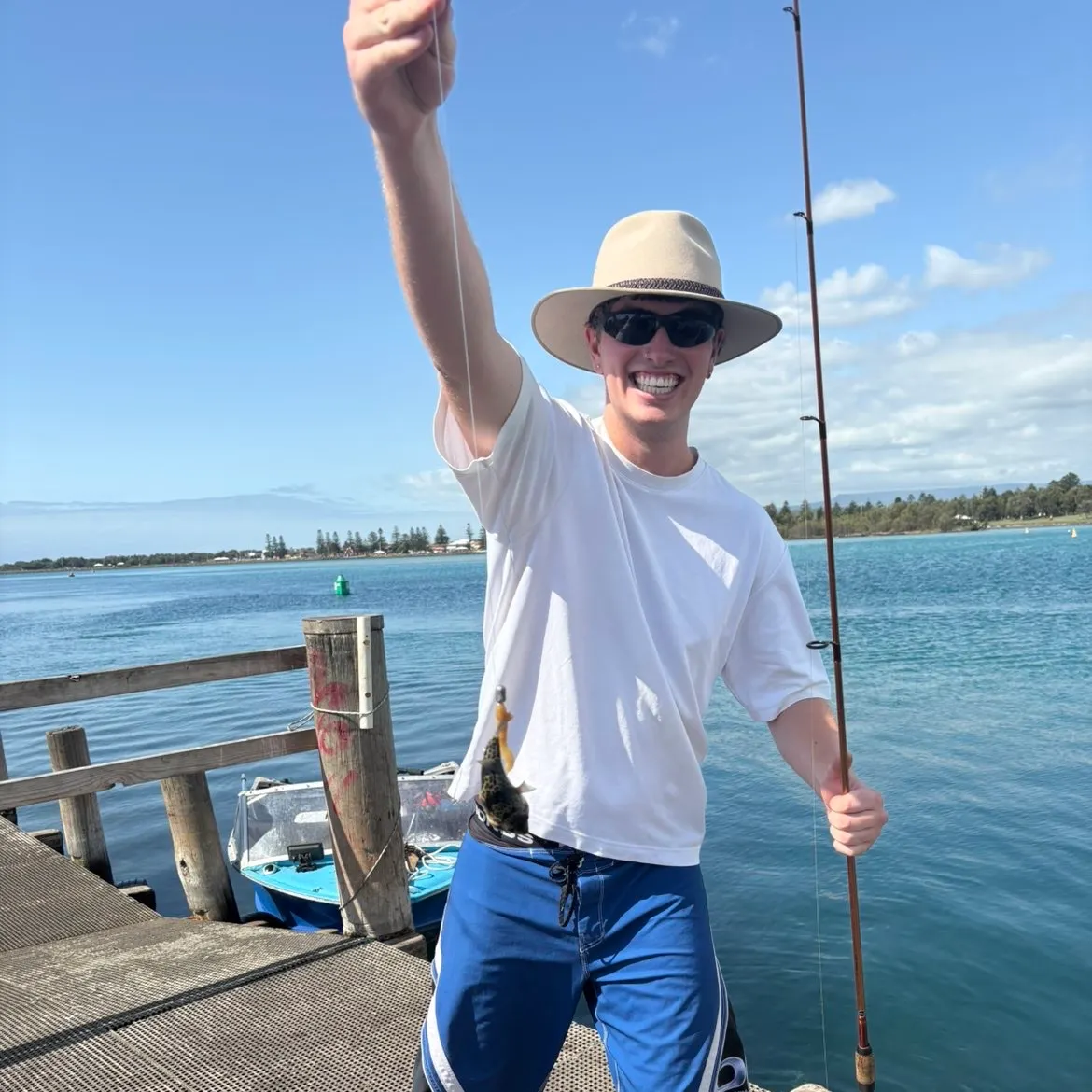 The most recent Smooth toadfish catches on Fishbrain