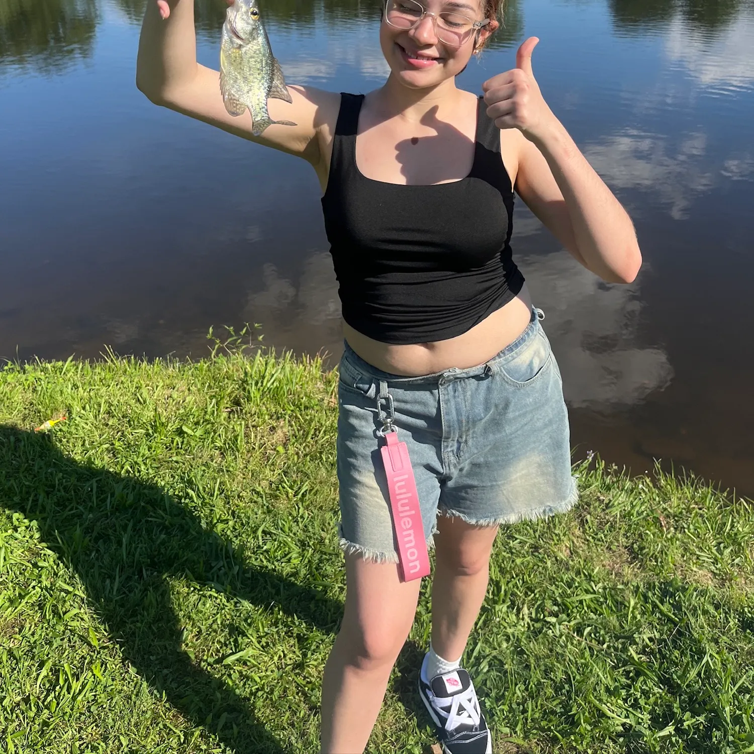 Black crappie caught on Fishbrain