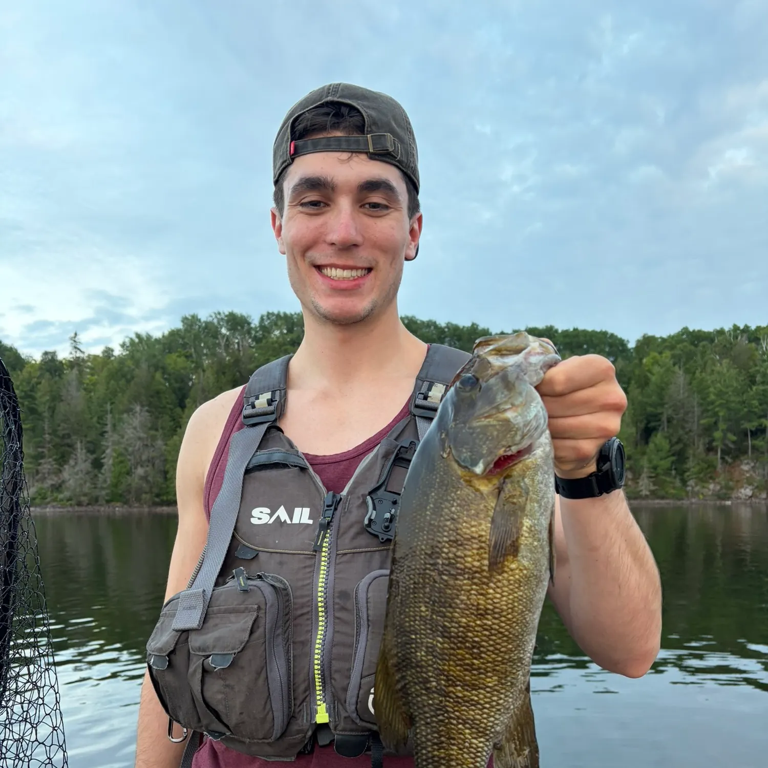 Smallmouth bass caught on Fishbrain