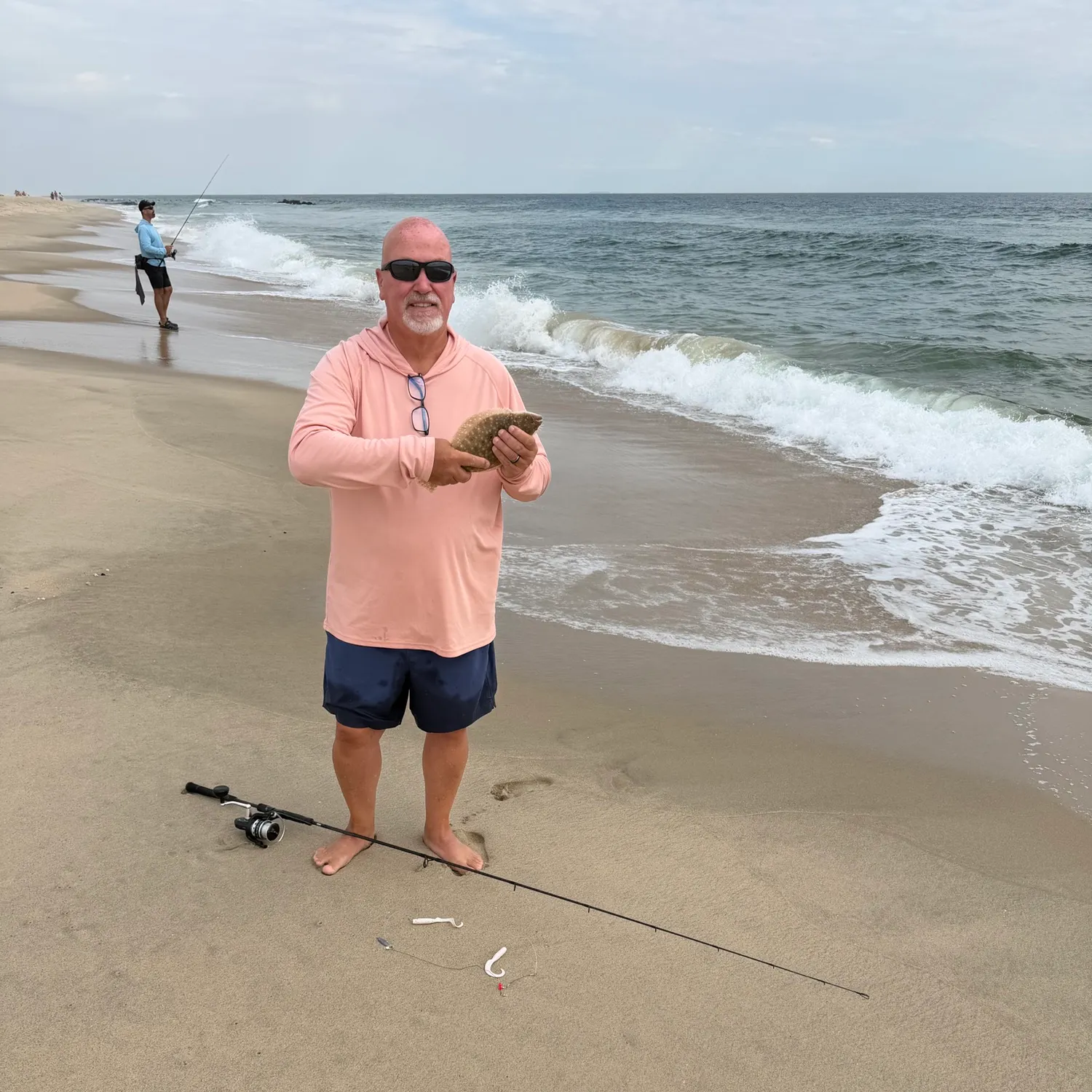 Summer flounder caught on Fishbrain