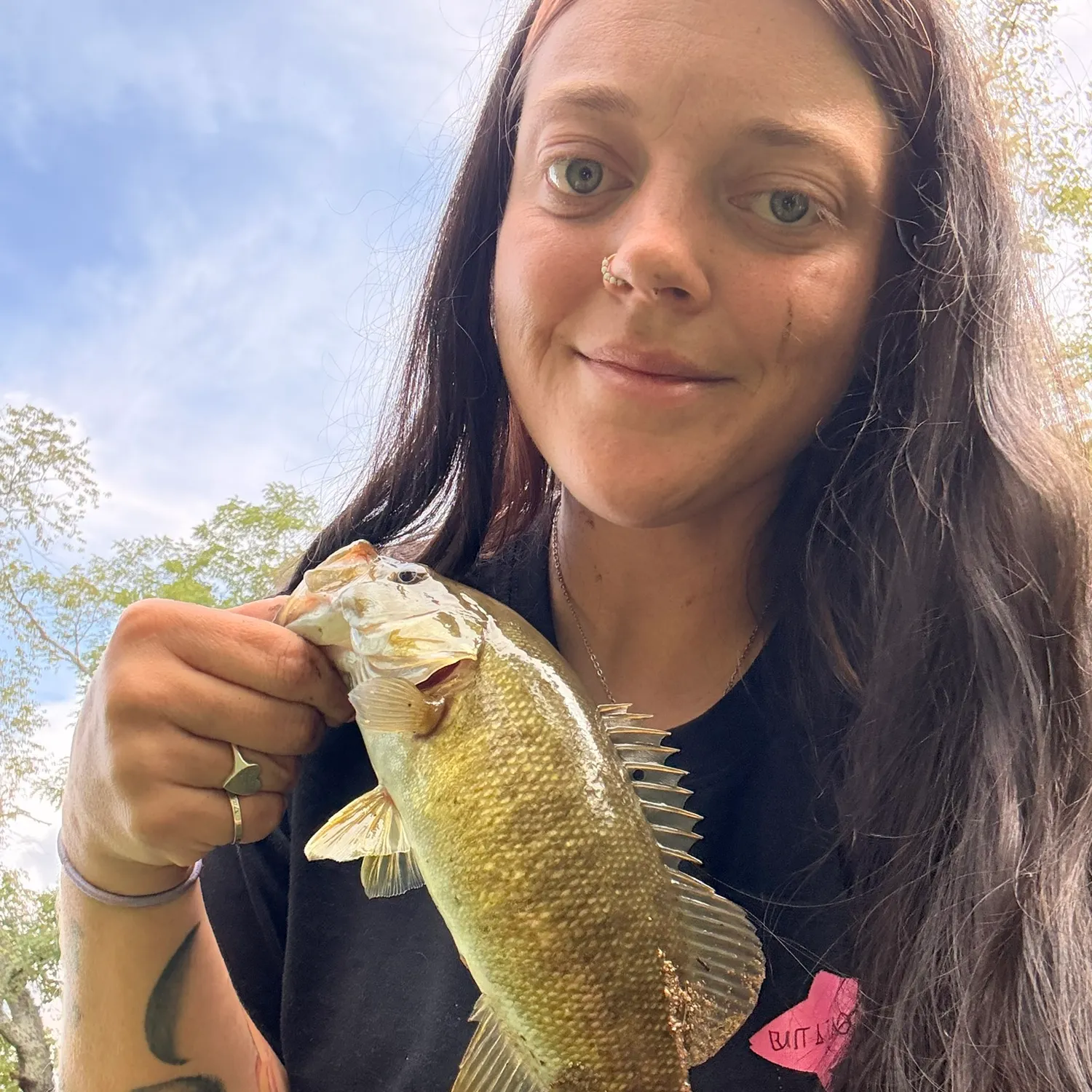 Smallmouth bass caught on Fishbrain