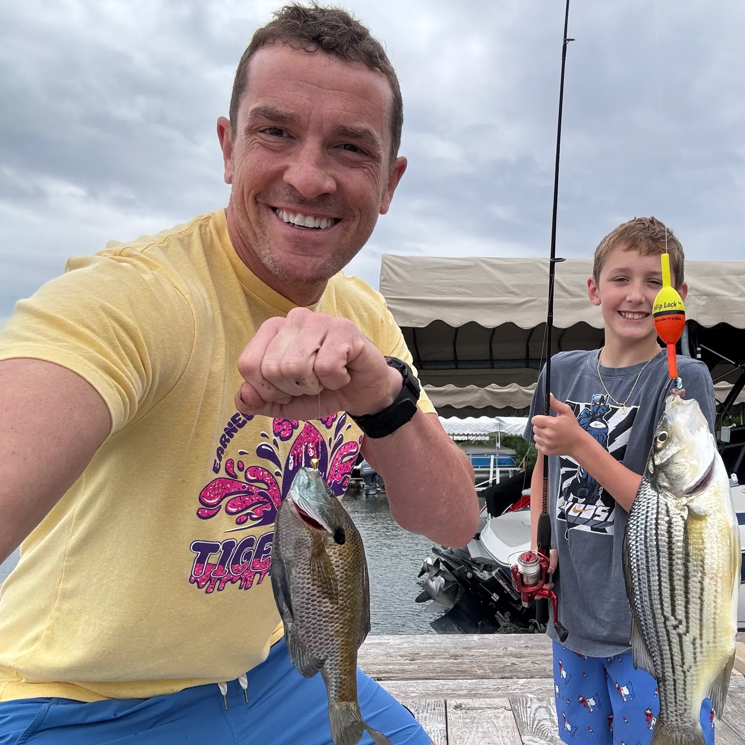 recently logged catches