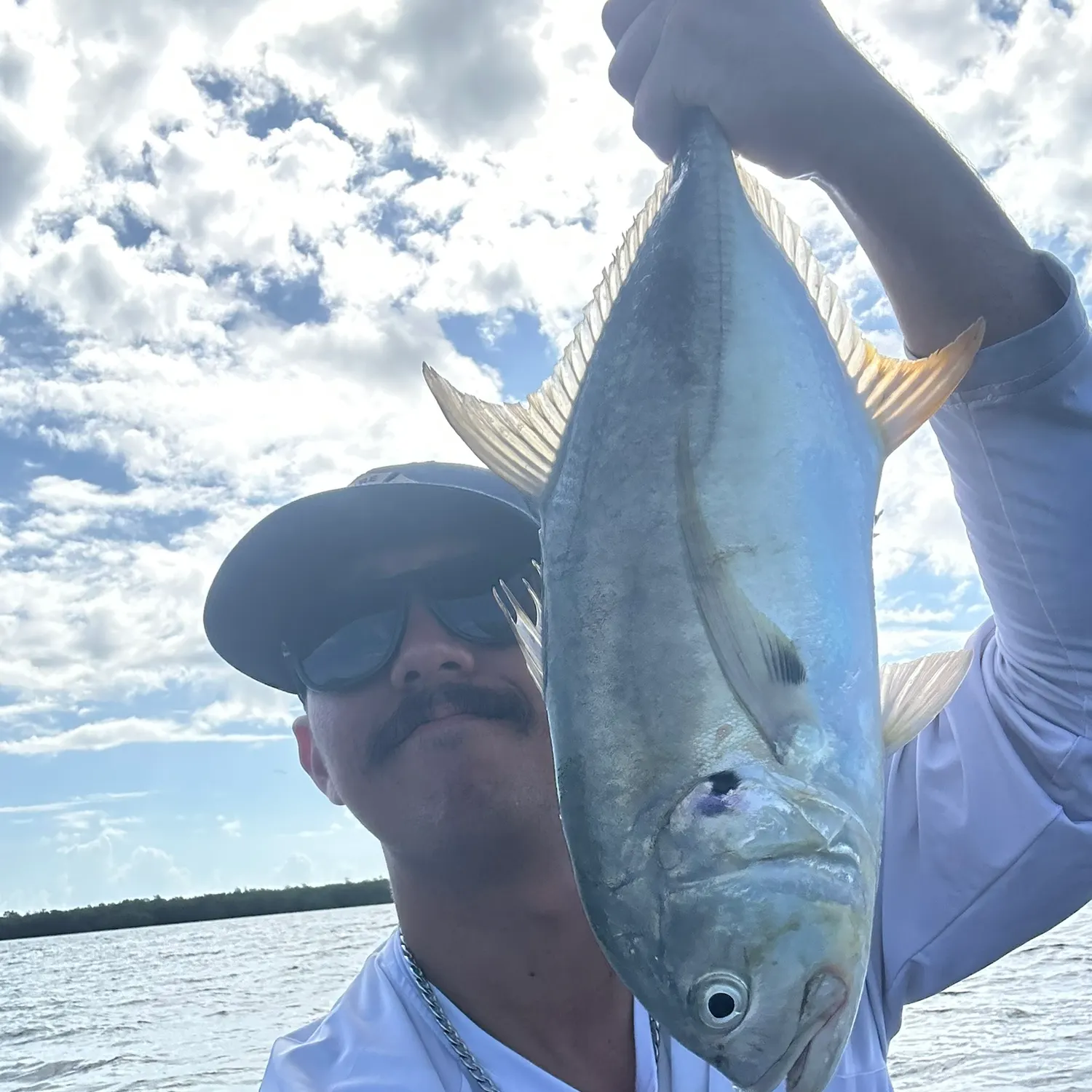 Crevalle jack caught on Fishbrain