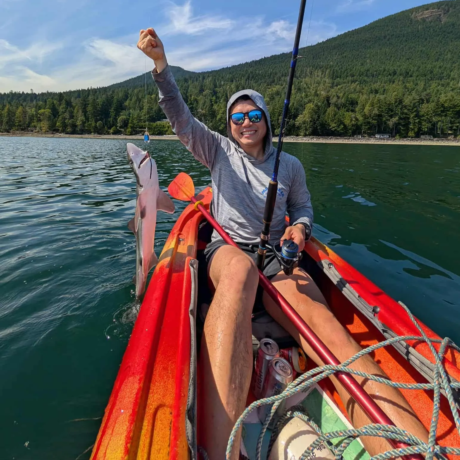The most recent Pacific spiny dogfish catches on Fishbrain