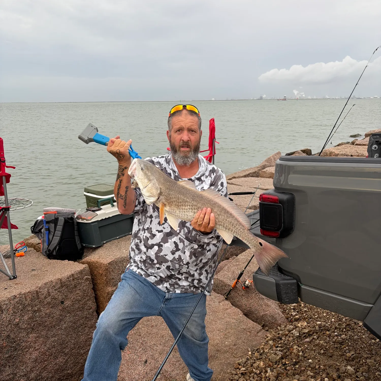 Red drum caught on Fishbrain