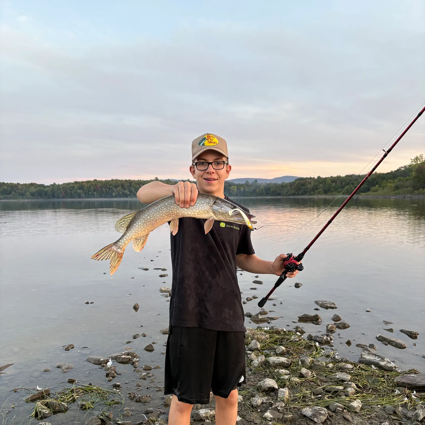 Northern pike caught on Fishbrain