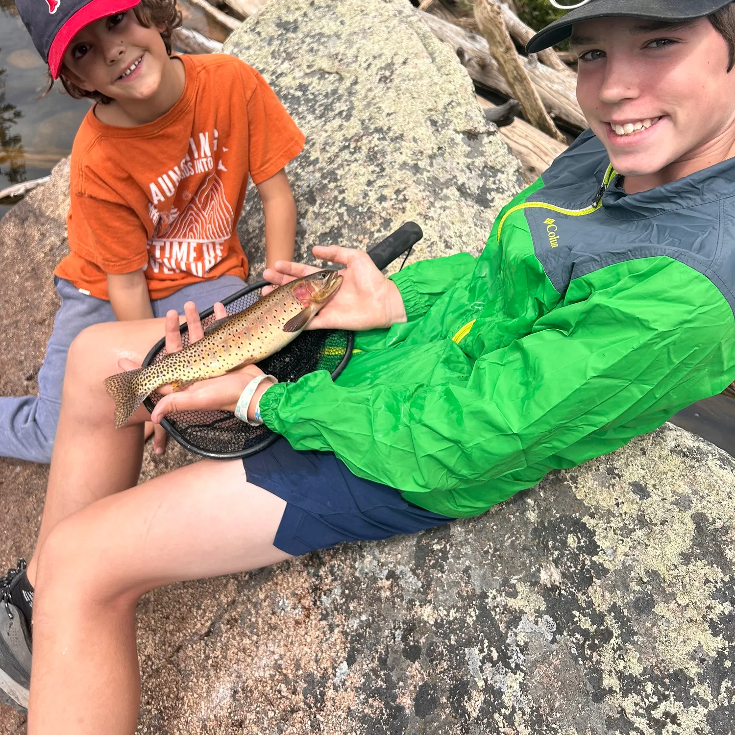 Cutthroat trout caught on Fishbrain