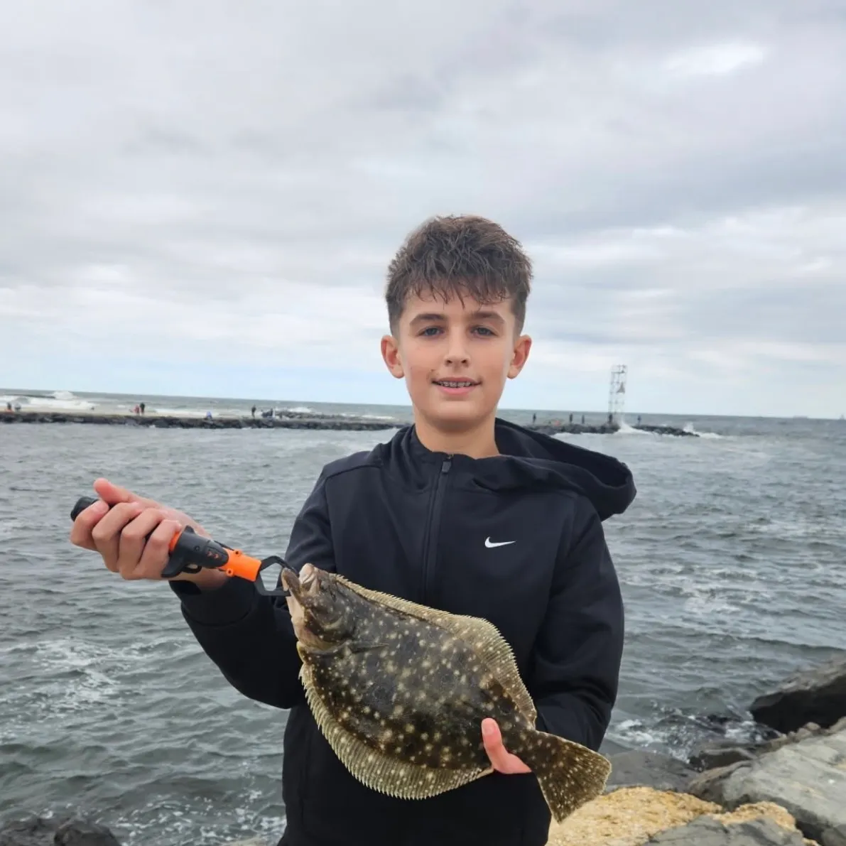 Summer flounder caught on Fishbrain