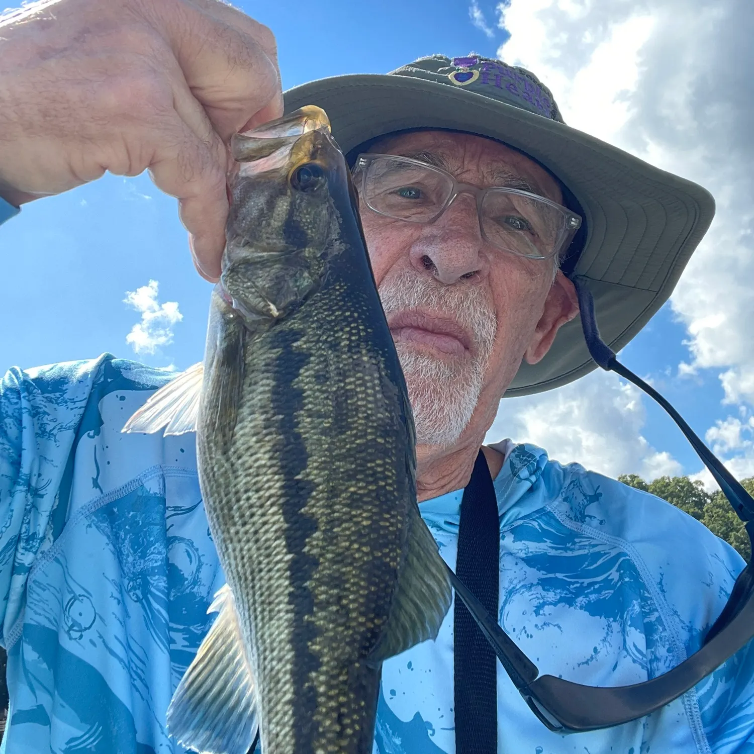 Spotted bass caught on Fishbrain