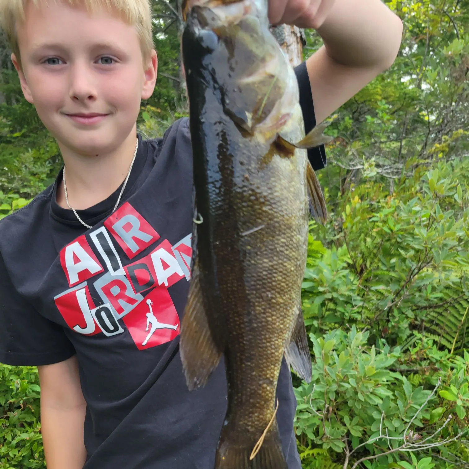 Smallmouth bass caught on Fishbrain