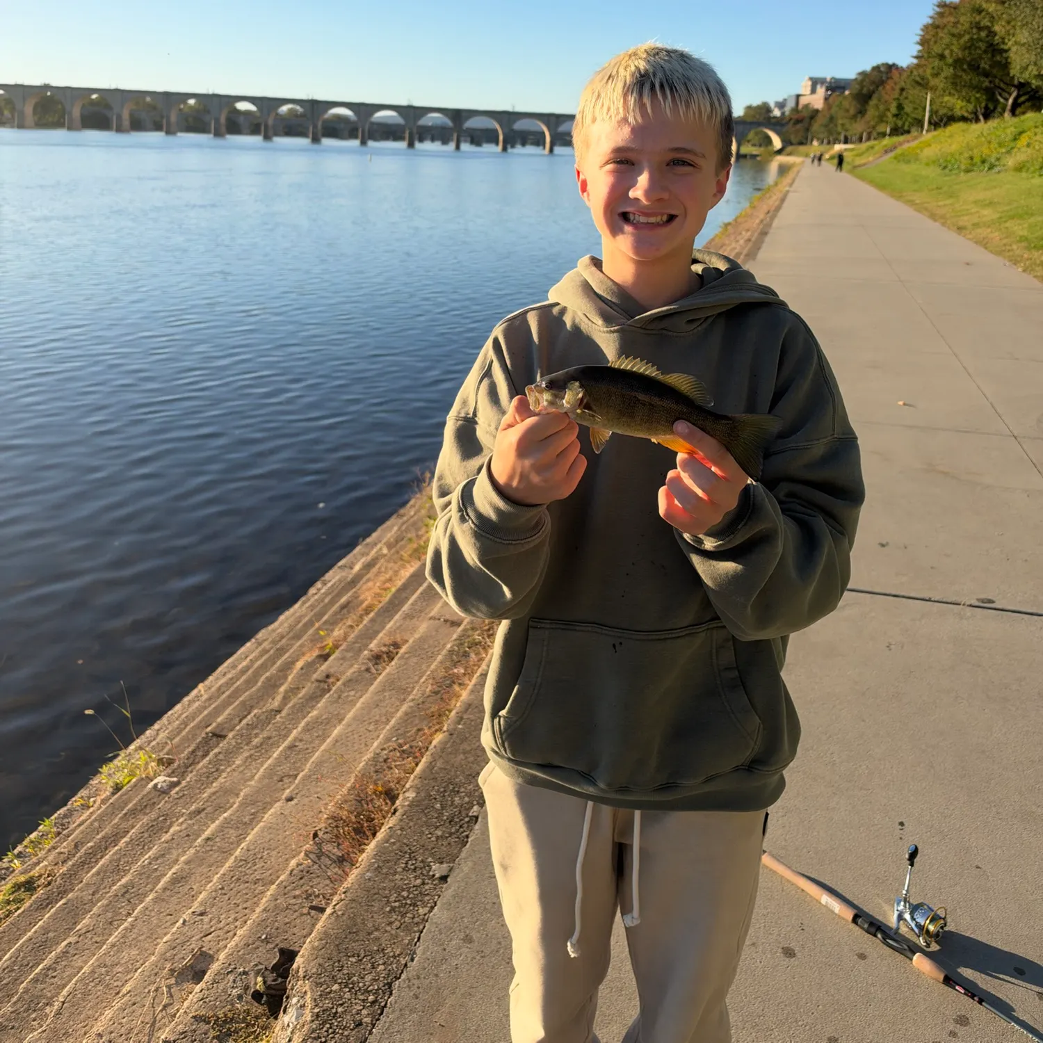 Smallmouth bass caught on Fishbrain