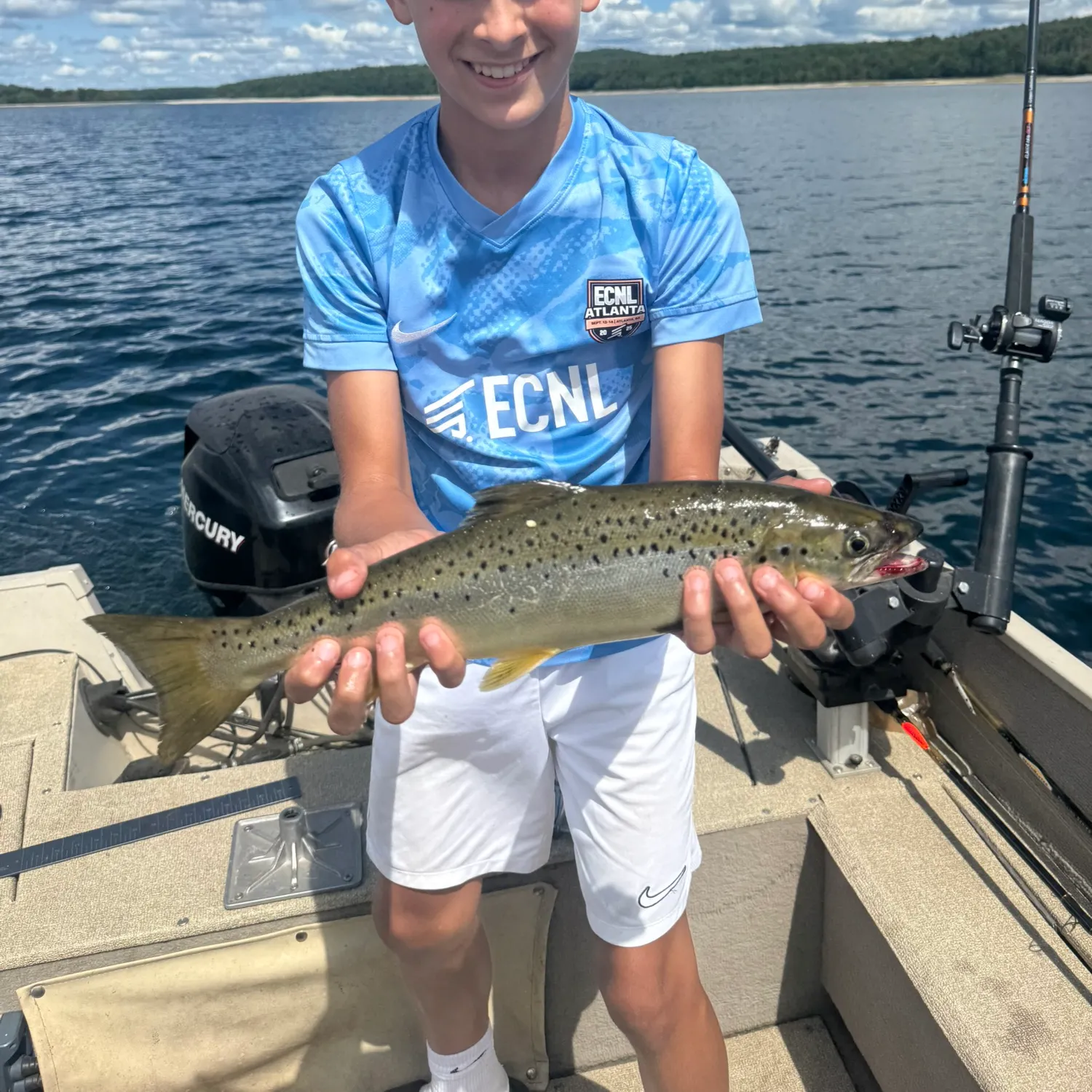Landlocked atlantic salmon caught on Fishbrain