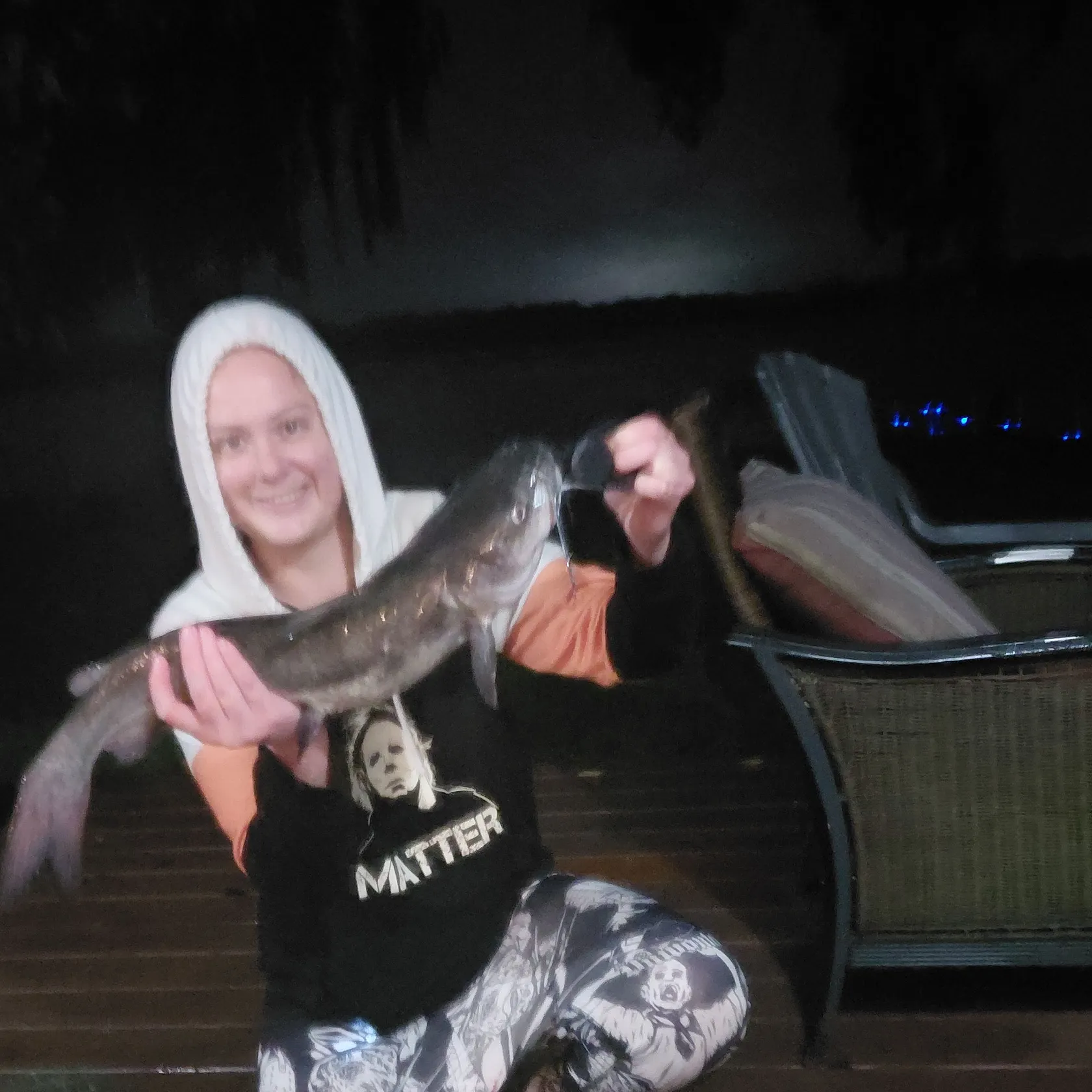 Channel catfish caught on Fishbrain