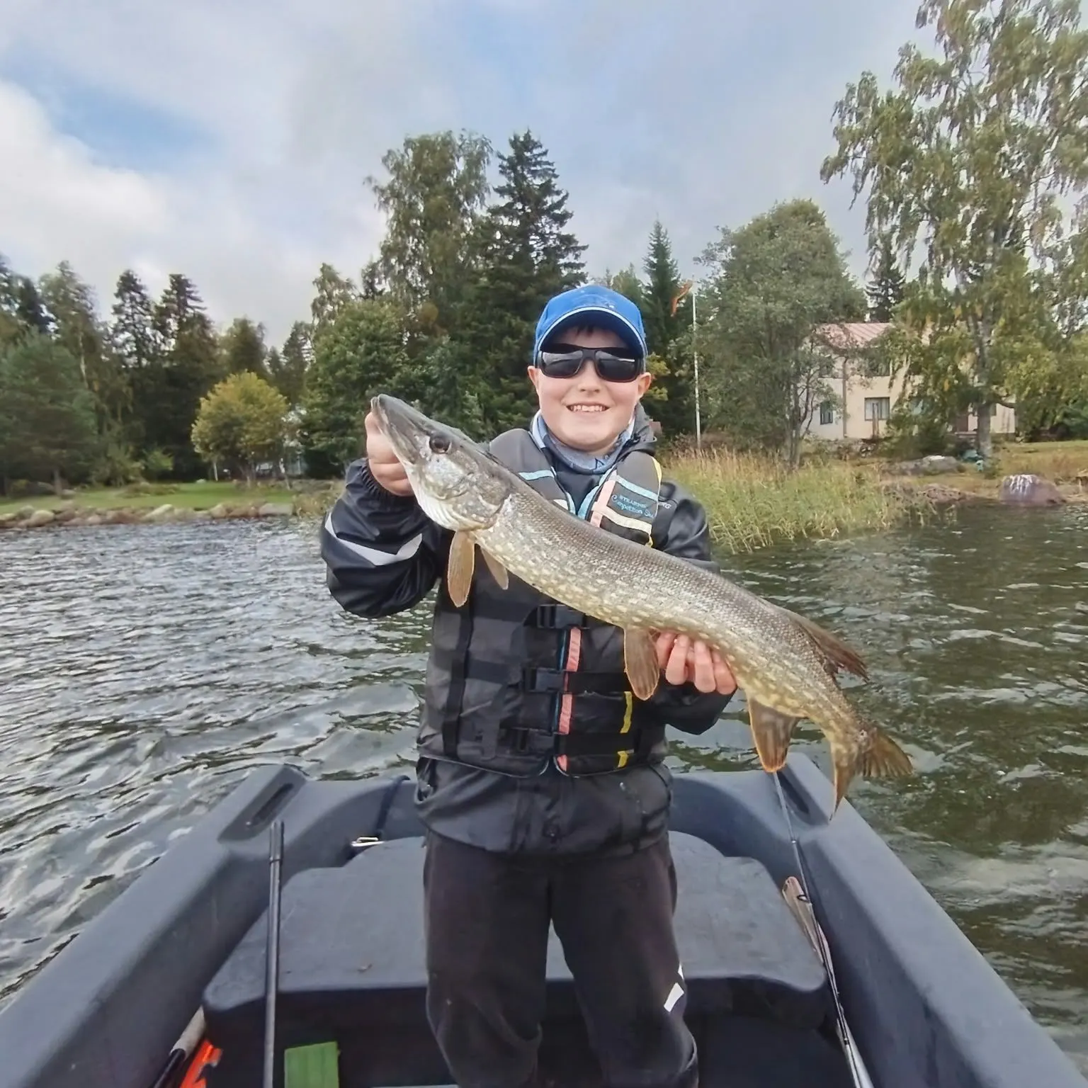 Northern pike caught on Fishbrain