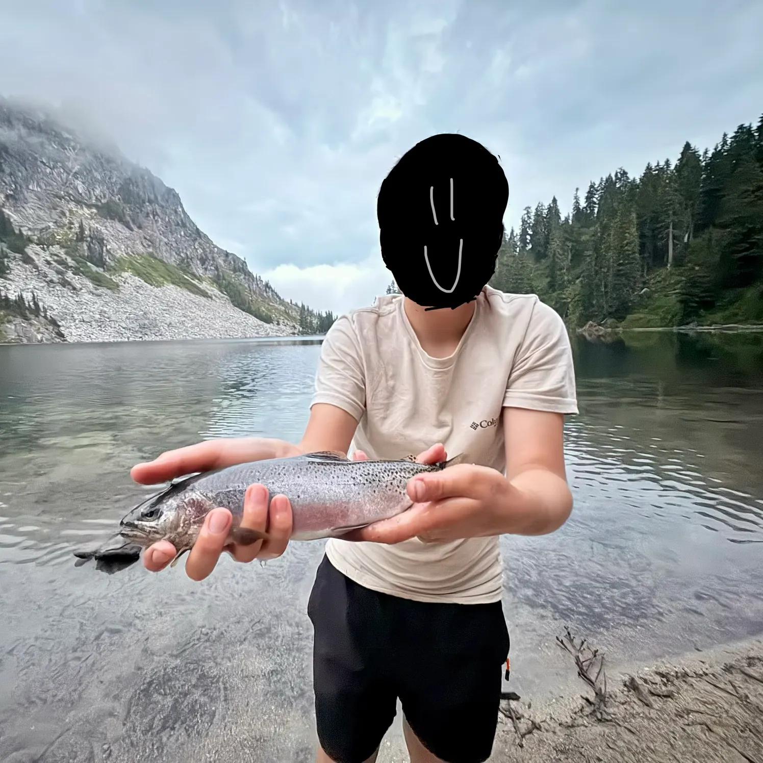 Cutthroat trout caught on Fishbrain