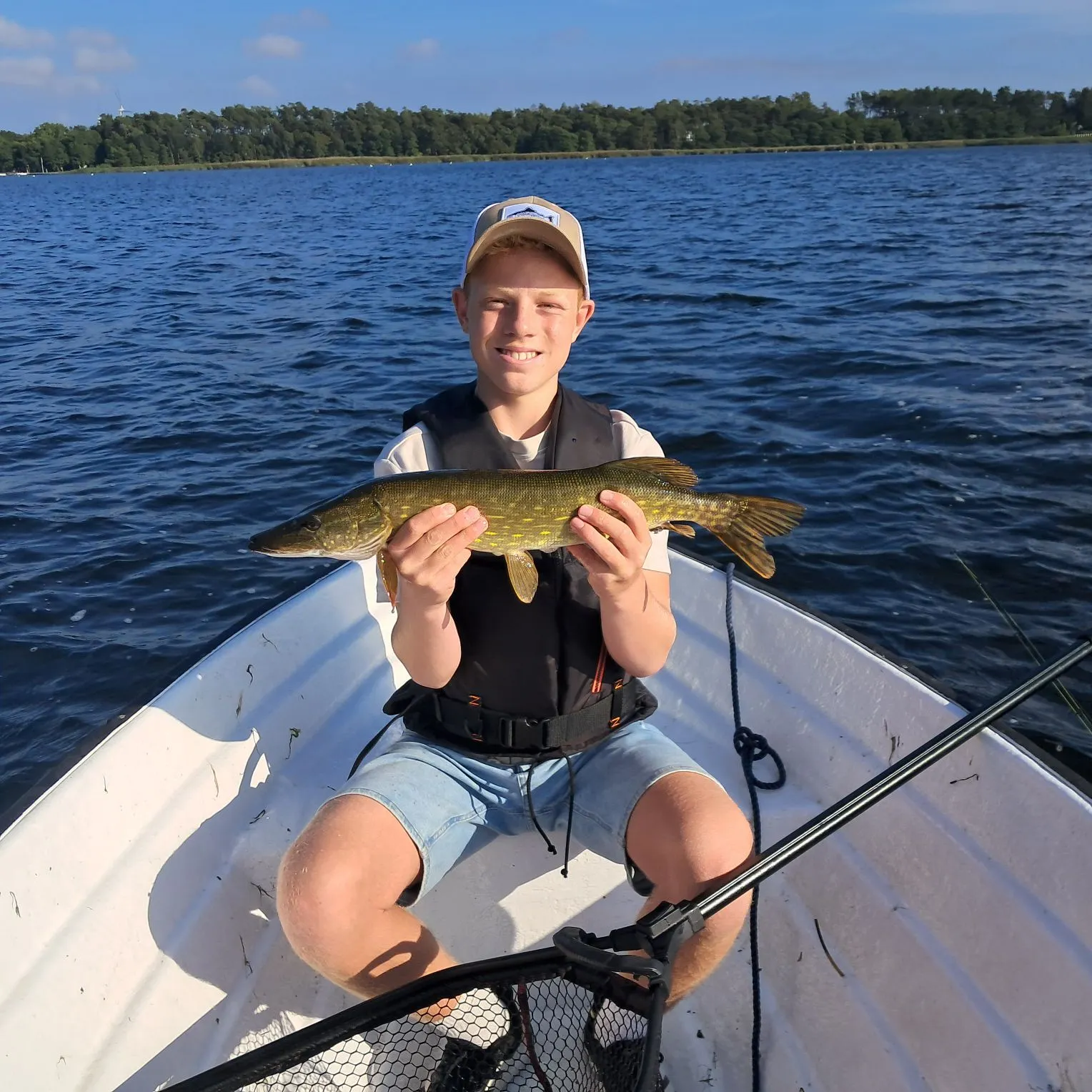 Northern pike caught on Fishbrain