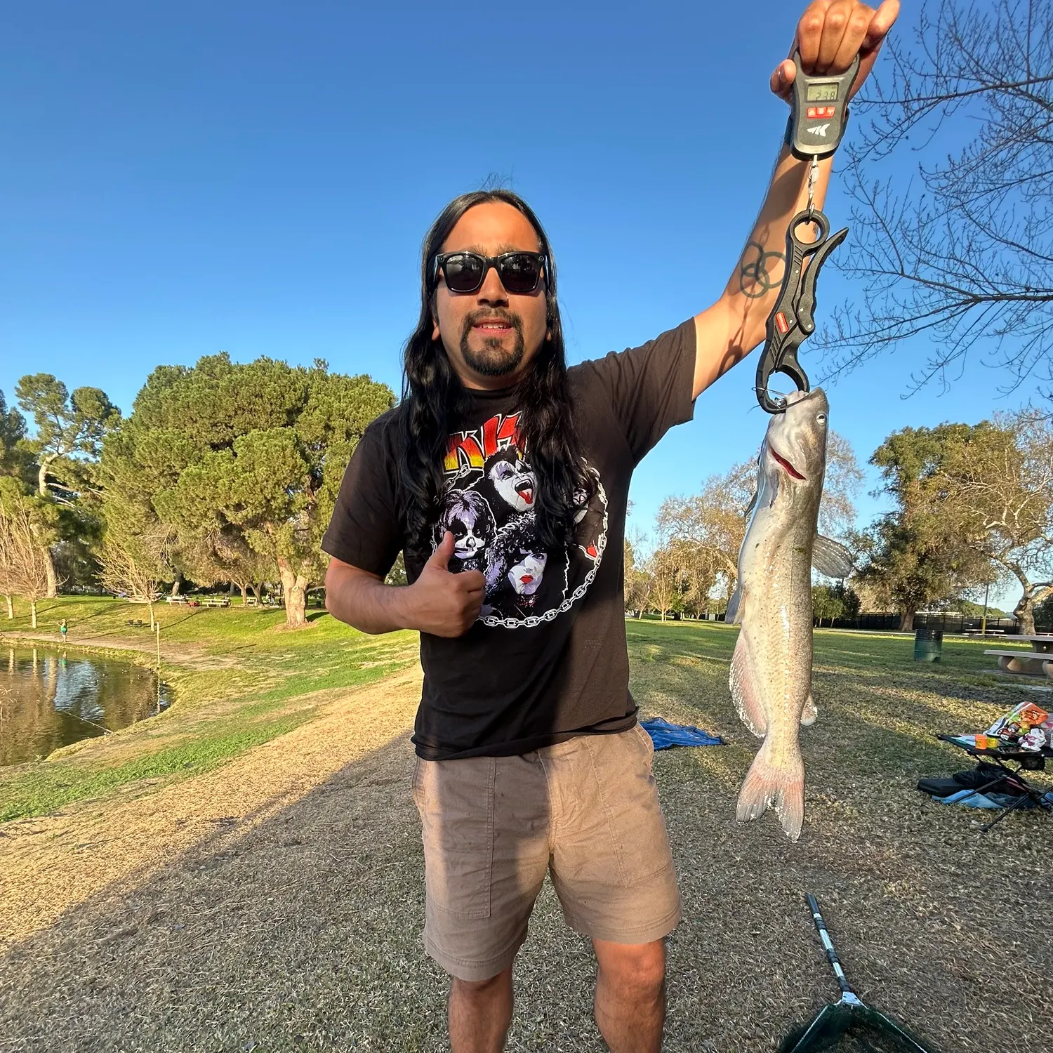 recently logged catches