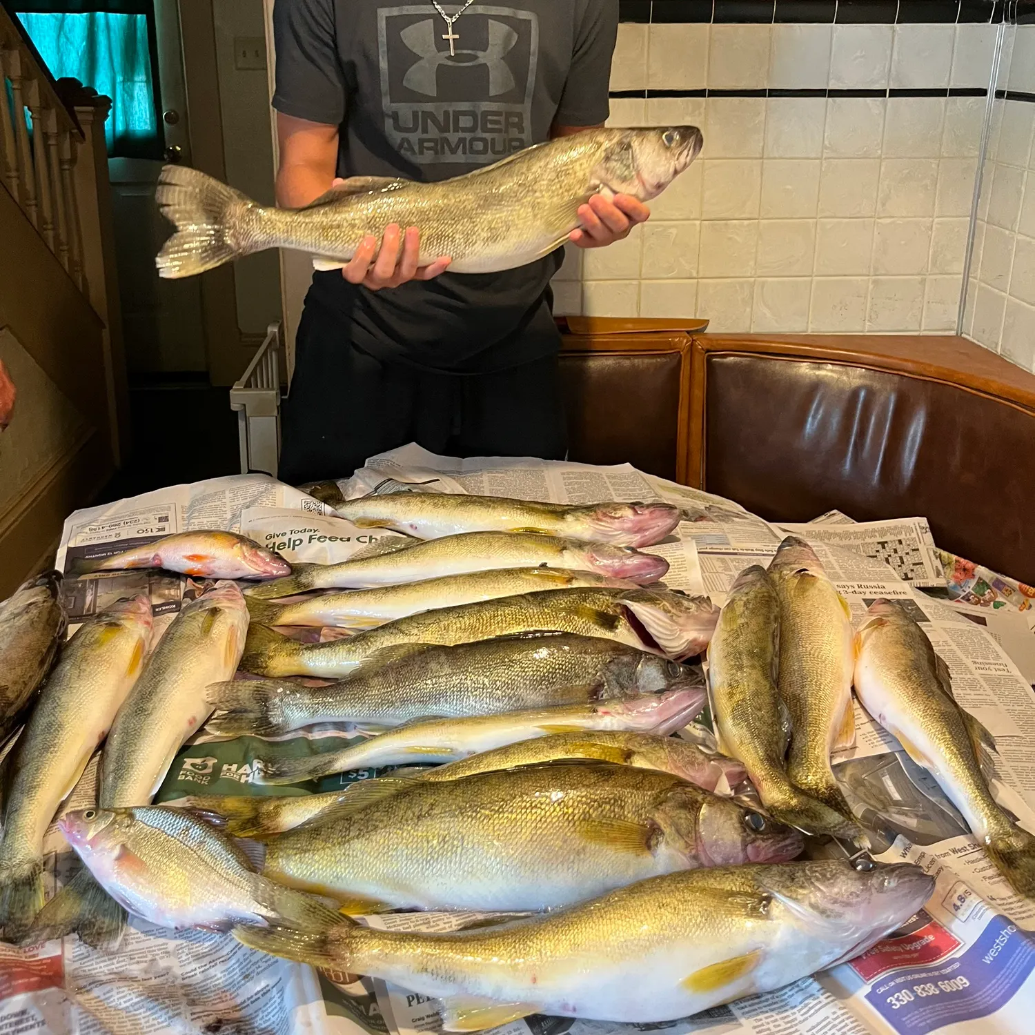 recently logged catches