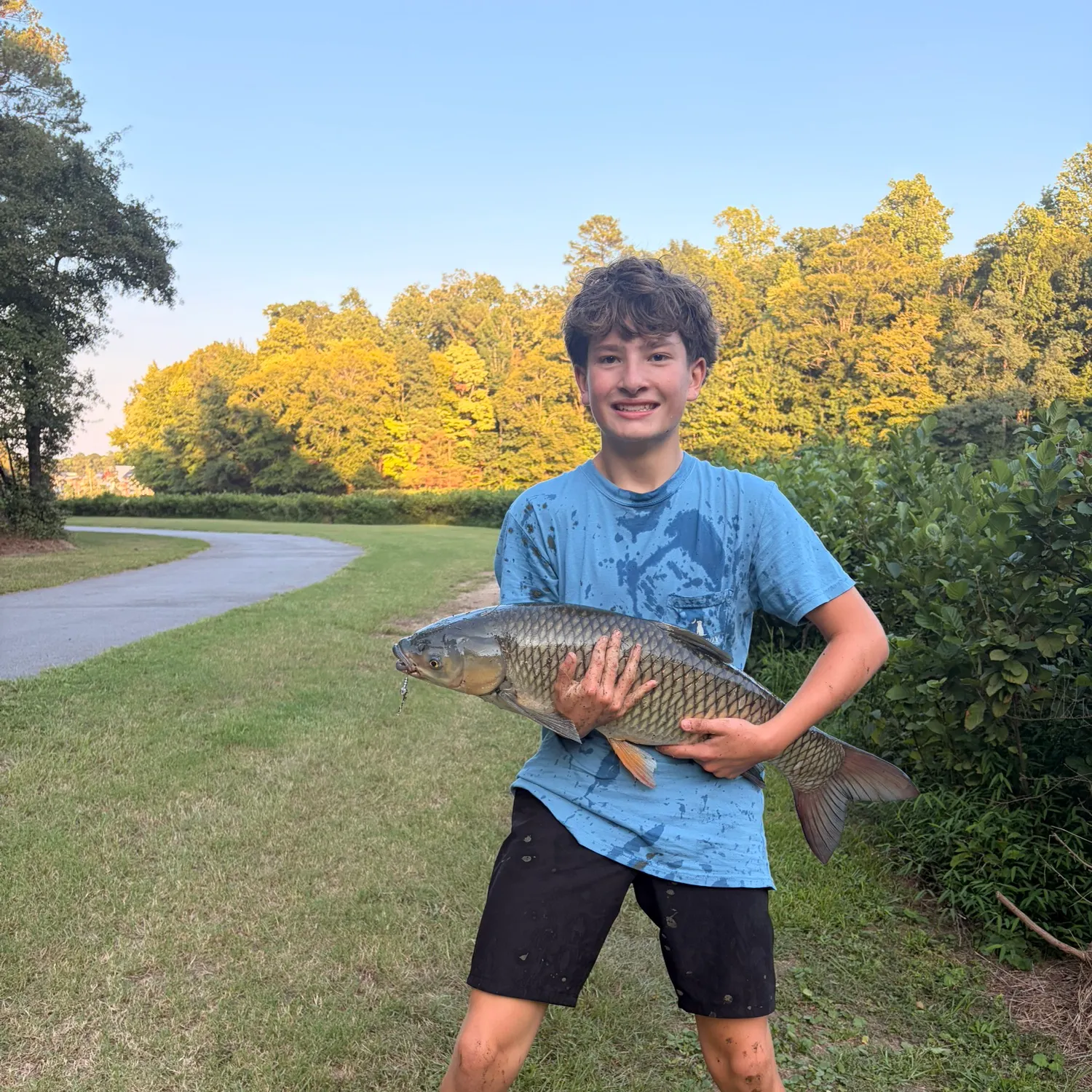 Grass carp caught on Fishbrain