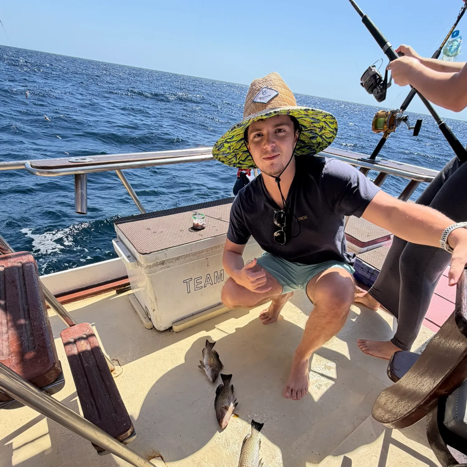 The most recent Orange-spotted grouper catches on Fishbrain