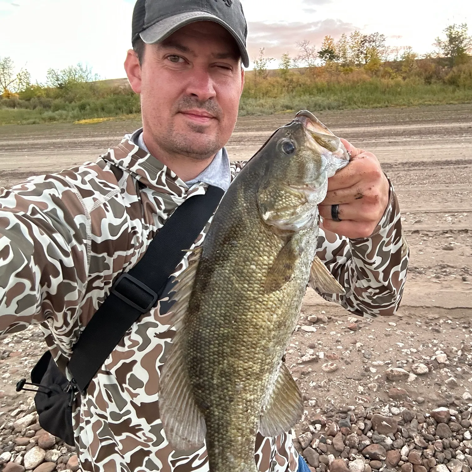Smallmouth bass caught on Fishbrain