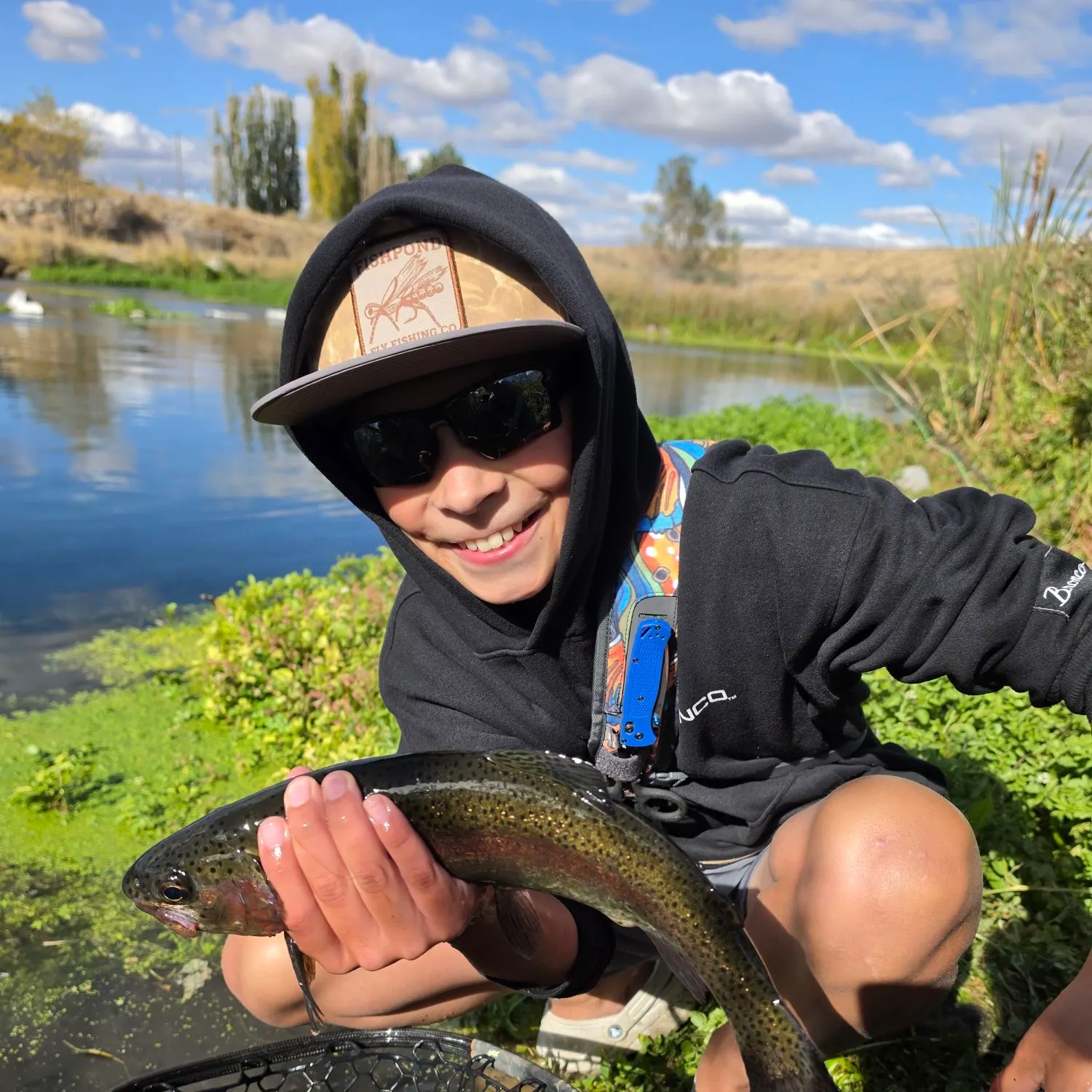 Rainbow trout caught on Fishbrain