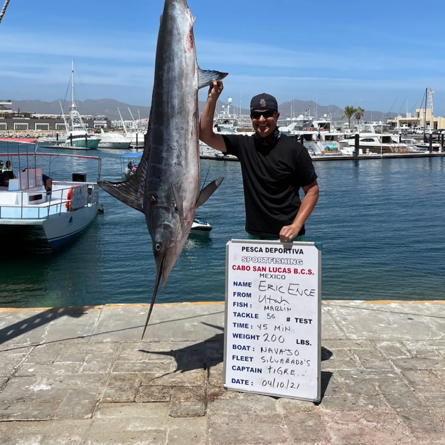 recently logged catches