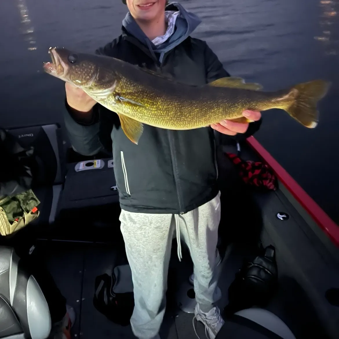 Walleye caught on Fishbrain