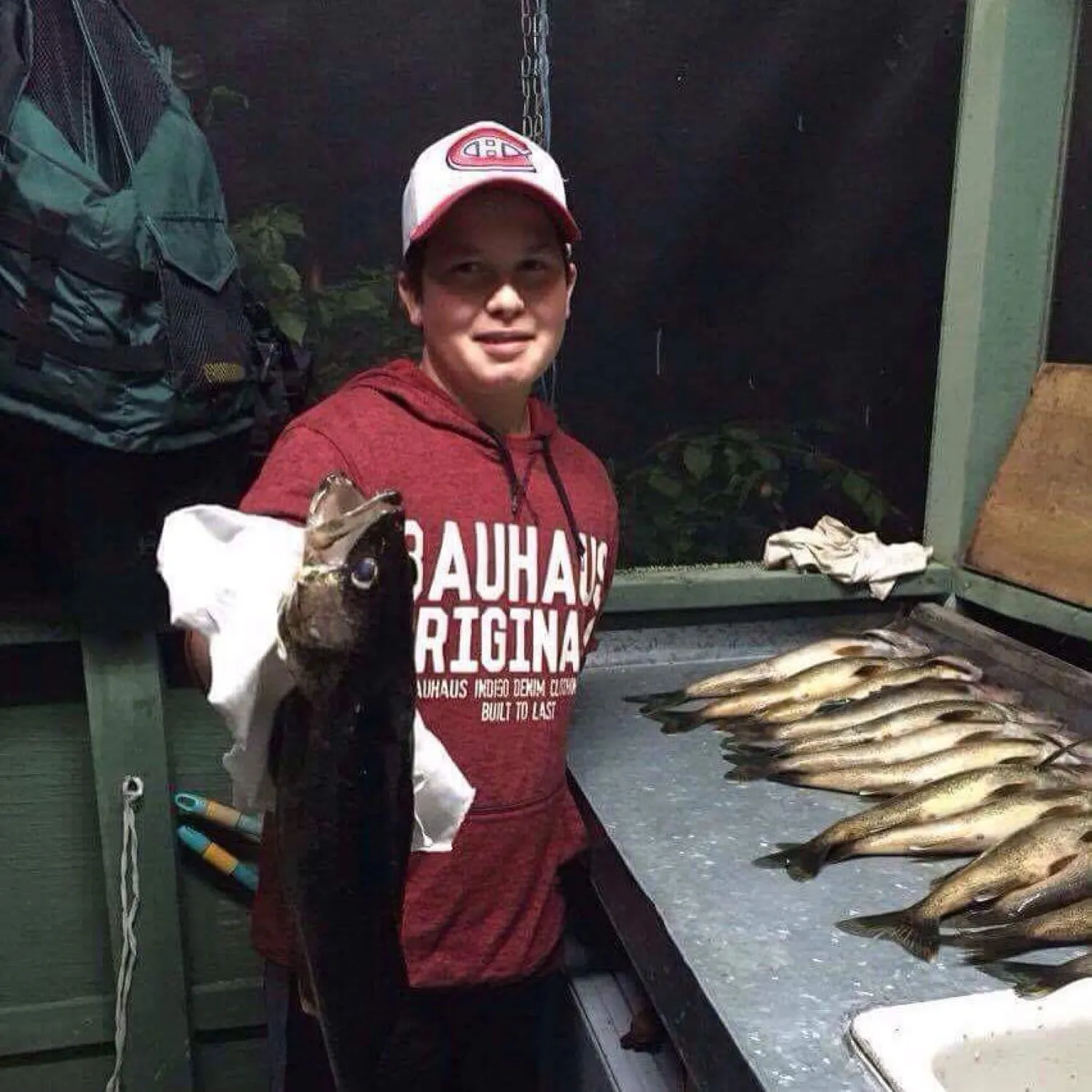 recently logged catches