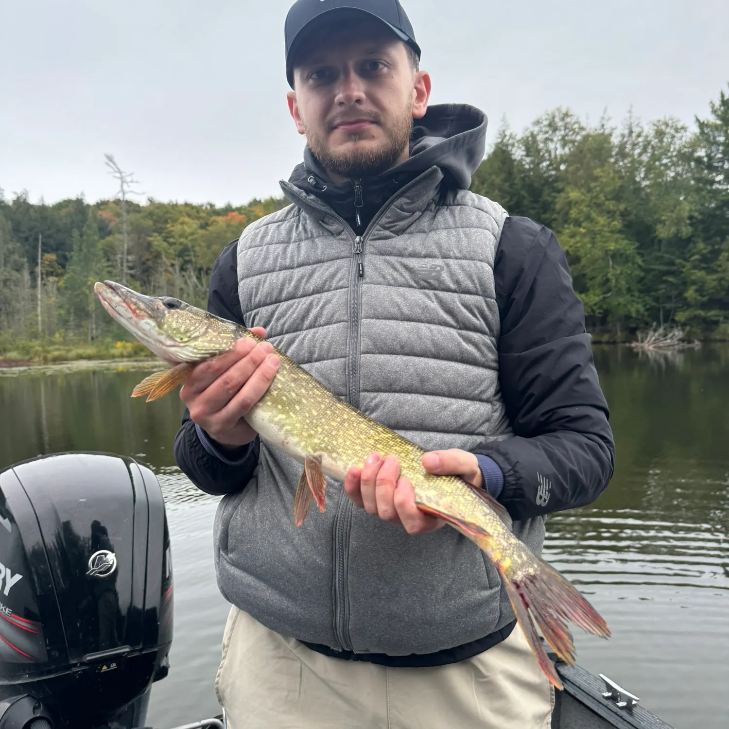 Northern pike caught on Fishbrain