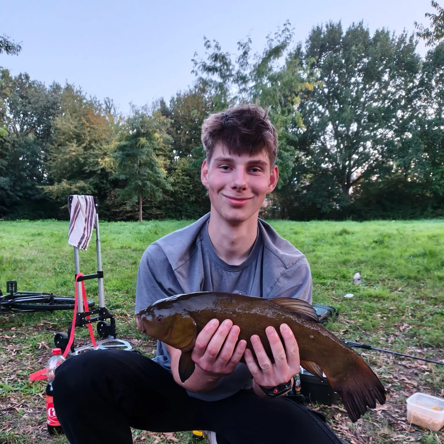 Tench caught on Fishbrain