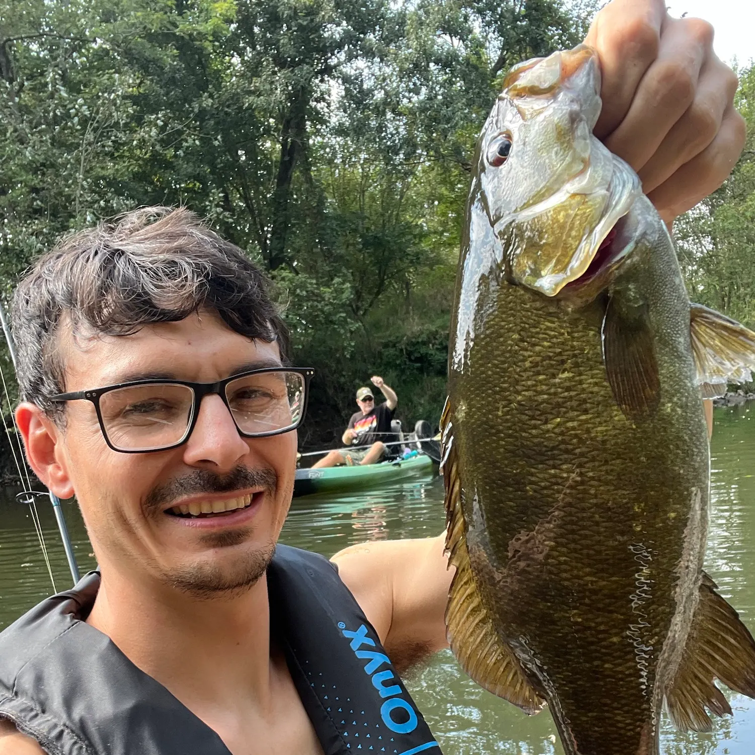 Smallmouth bass caught on Fishbrain