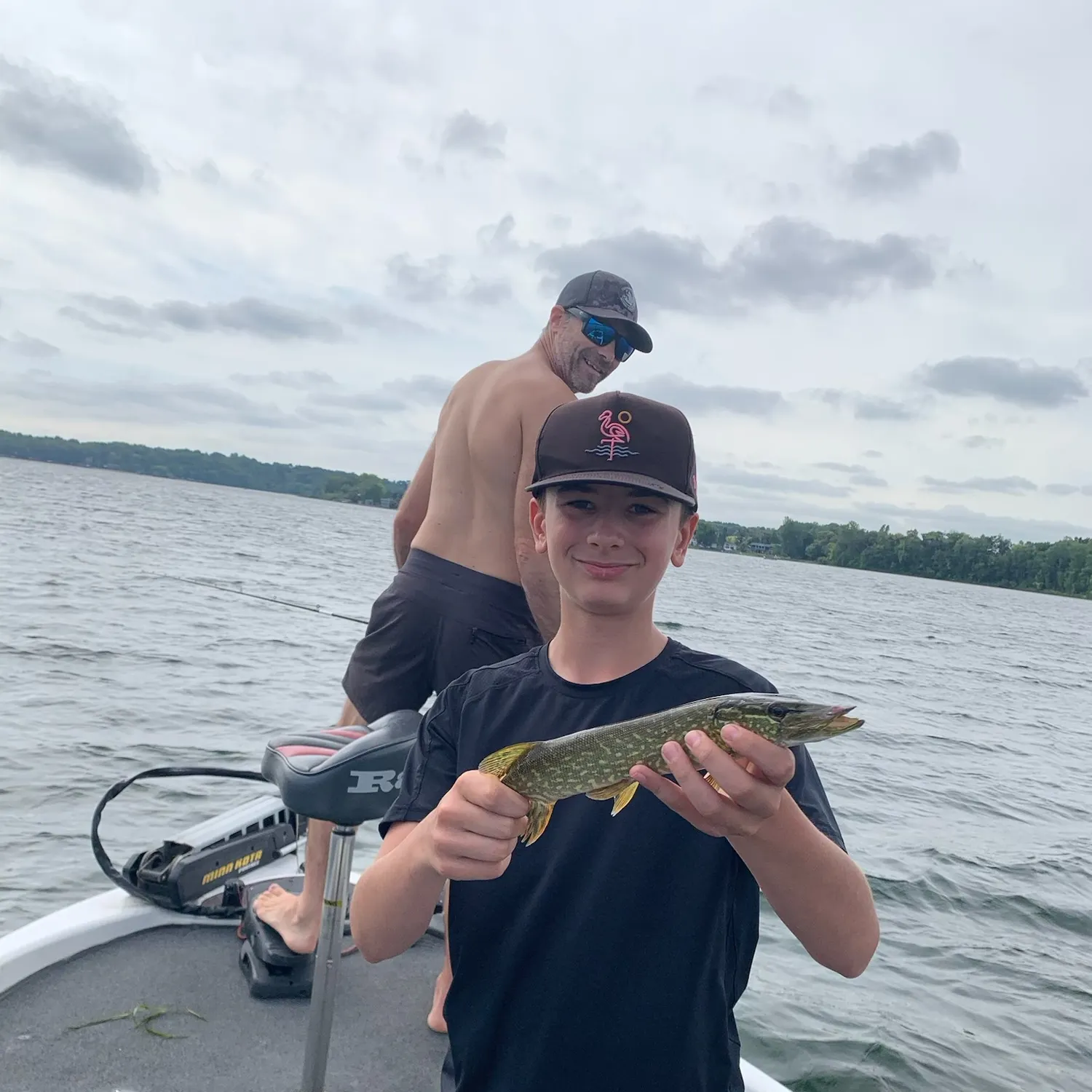 Northern pike caught on Fishbrain
