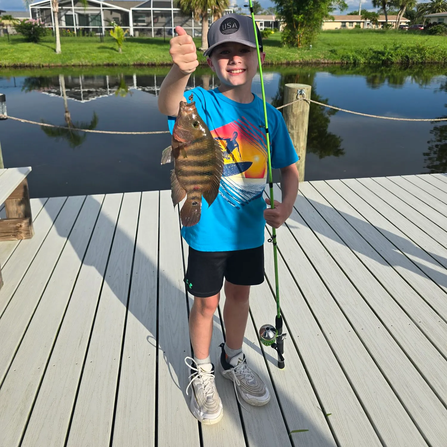 Oscar caught on Fishbrain