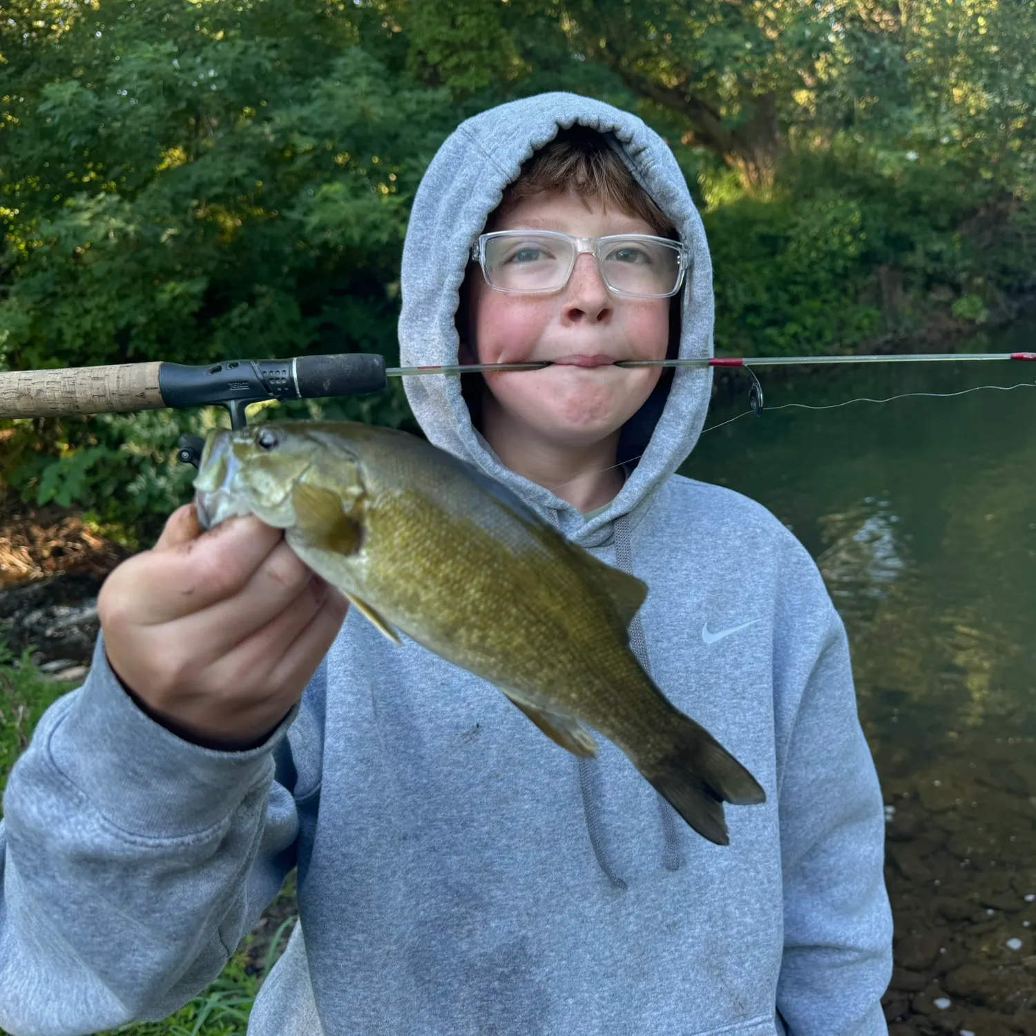 Smallmouth bass caught on Fishbrain