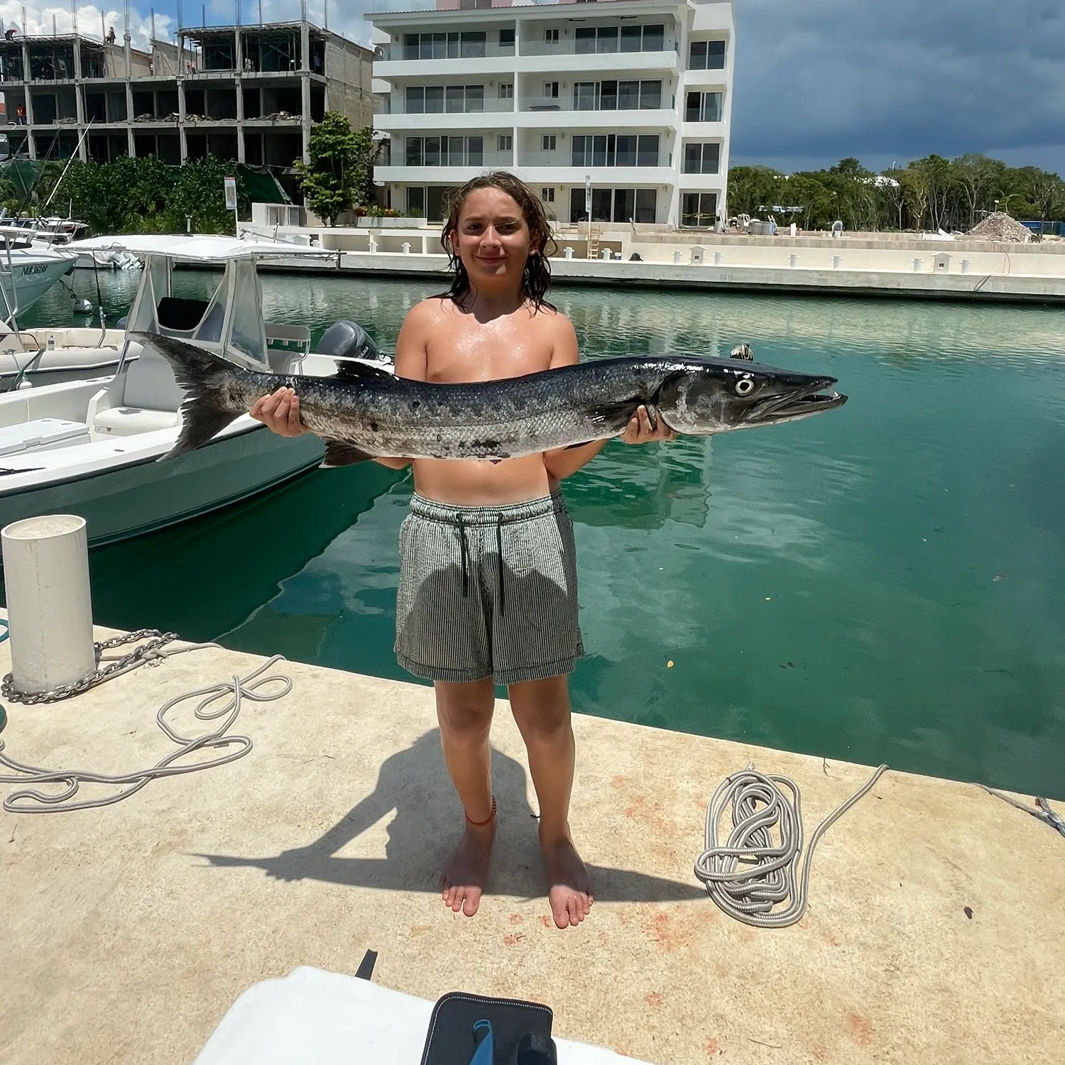 The most recent Great barracuda catches on Fishbrain