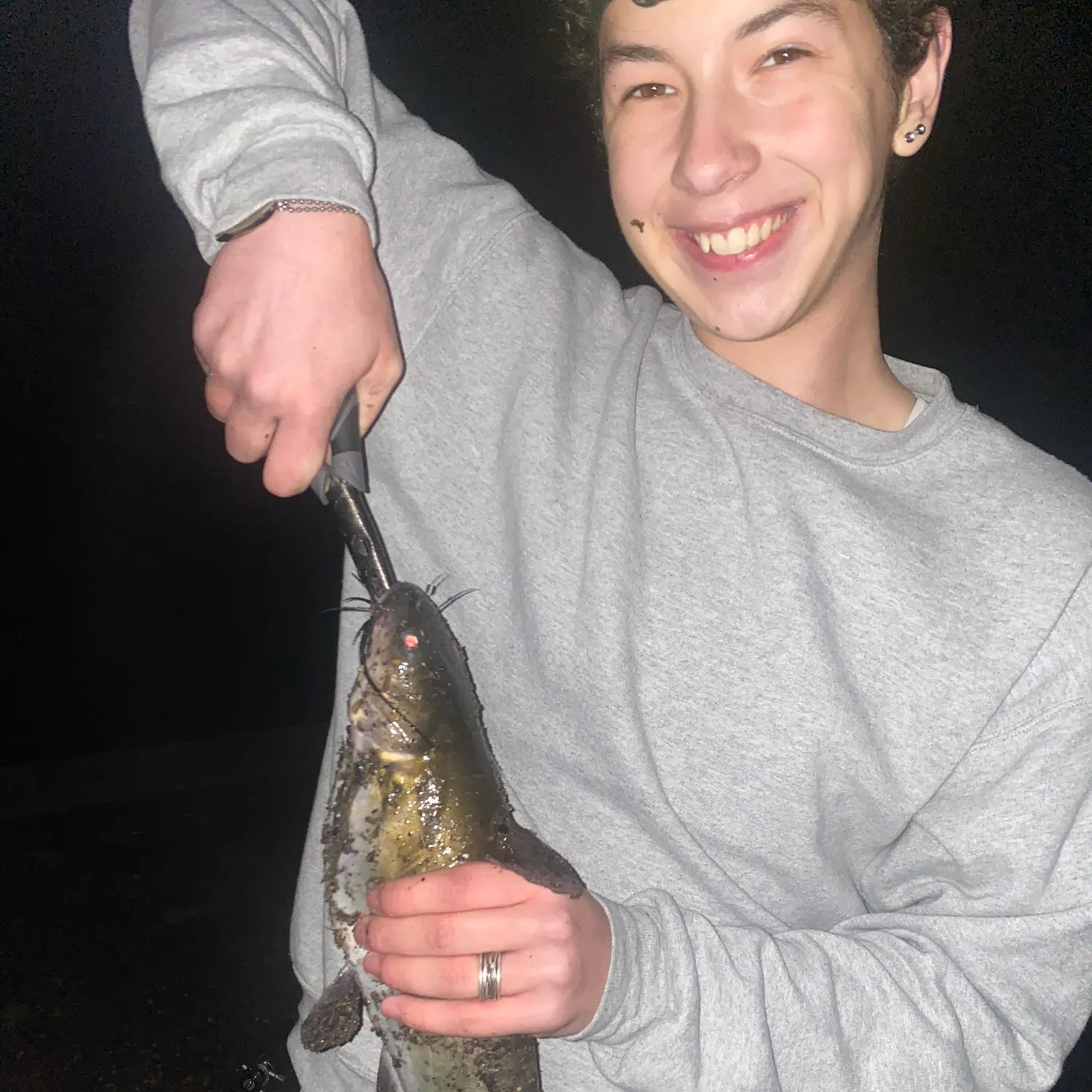 Channel catfish caught on Fishbrain