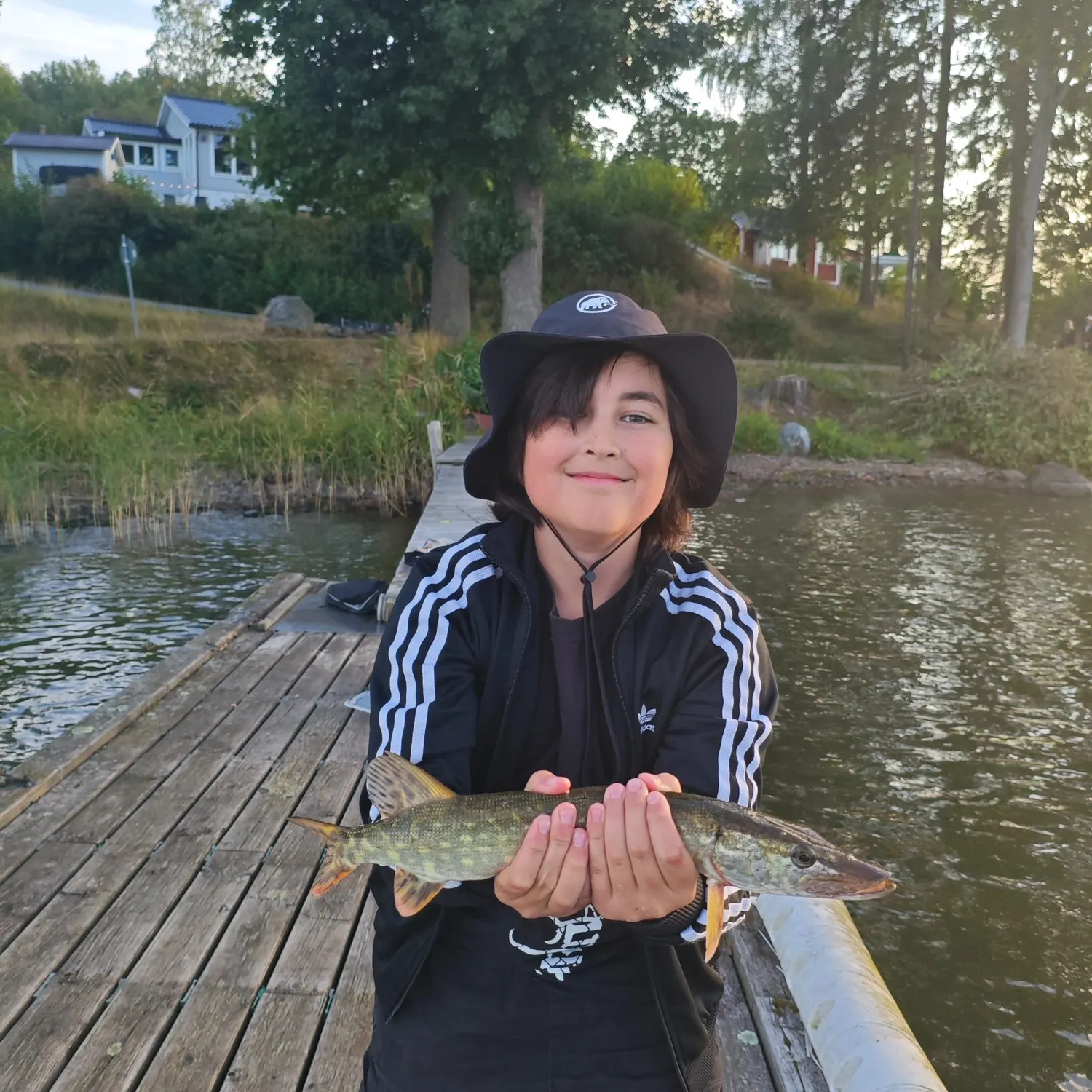 Northern pike caught on Fishbrain