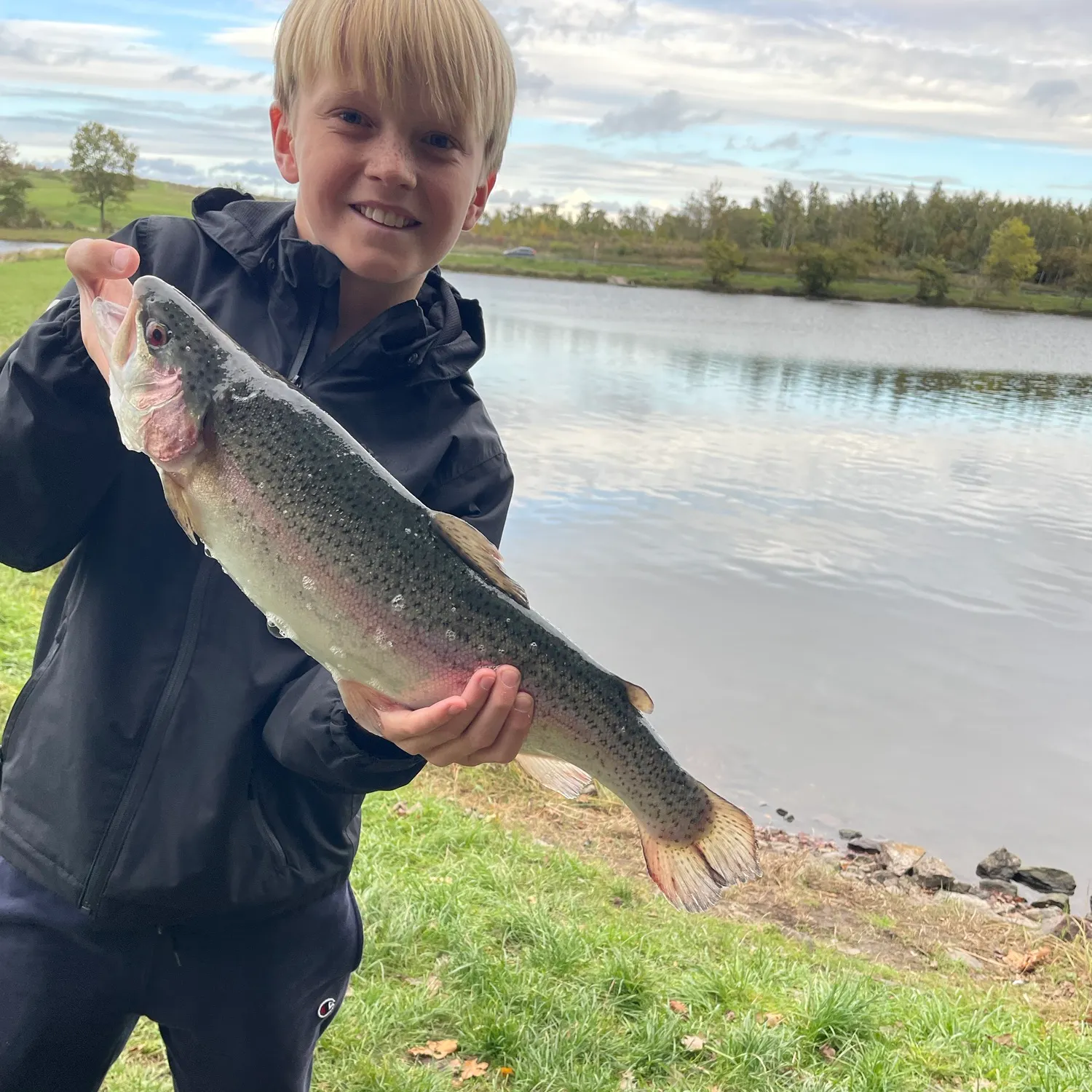Rainbow trout caught on Fishbrain
