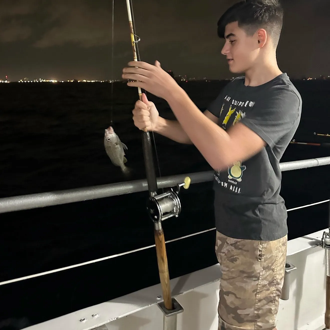 The most recent Tomtate grunt catches on Fishbrain