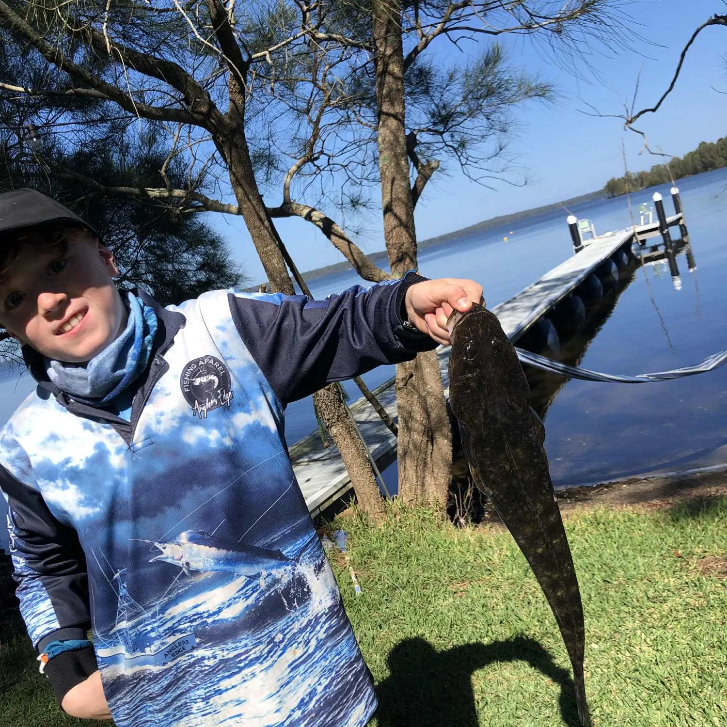 Dusky flathead caught on Fishbrain